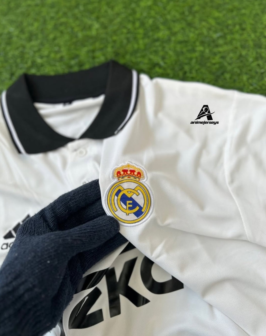 PRIMIUM FIVESLEEVE T-SHIRT. FIVESLEEVE POLO EMBROIDERY, MAN UNITED & REAL MADRID