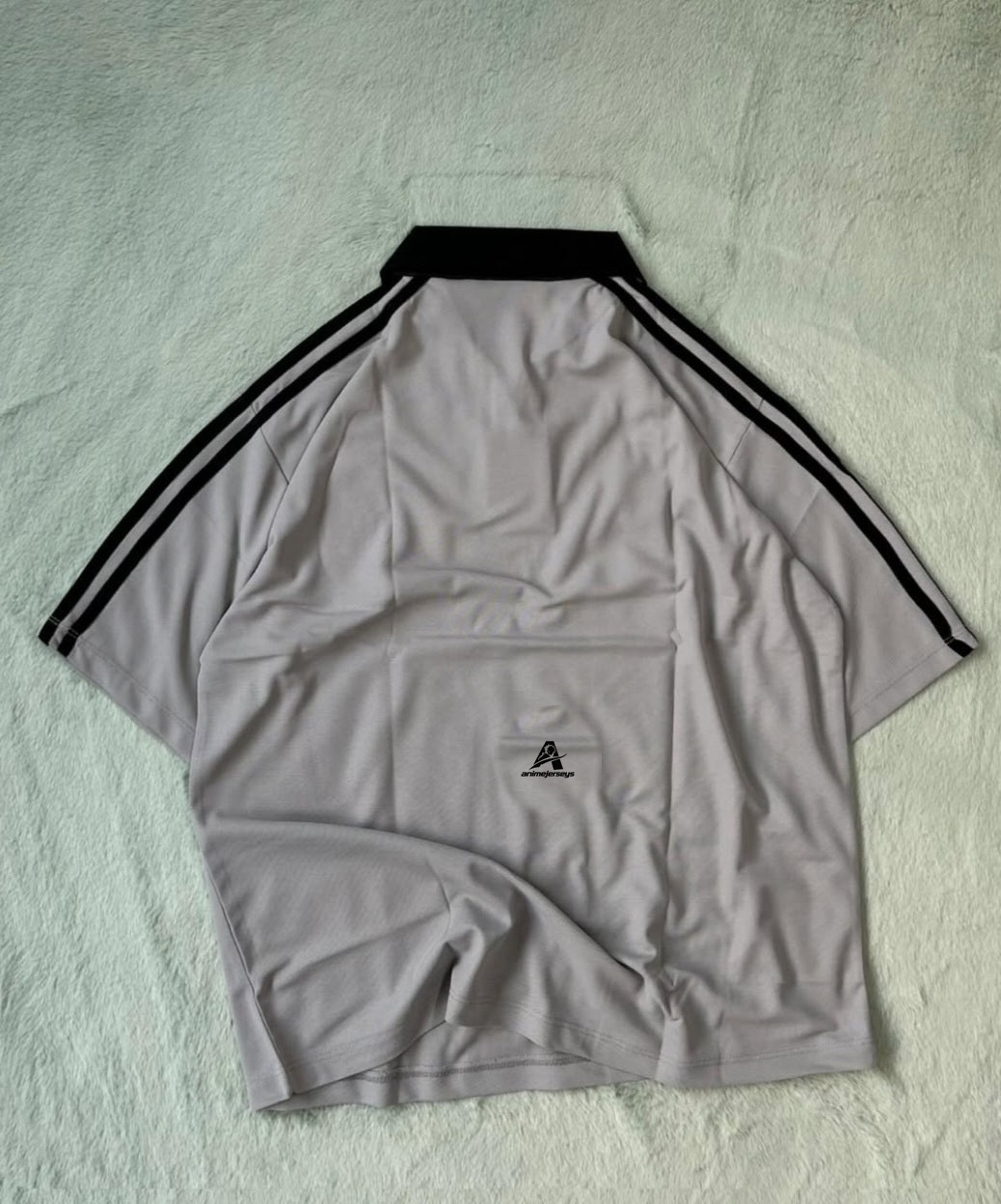 PRIMIUM FIVESLEEVE T-SHIRT. POLO EMBROIDERY,REAL MADRID LOGO