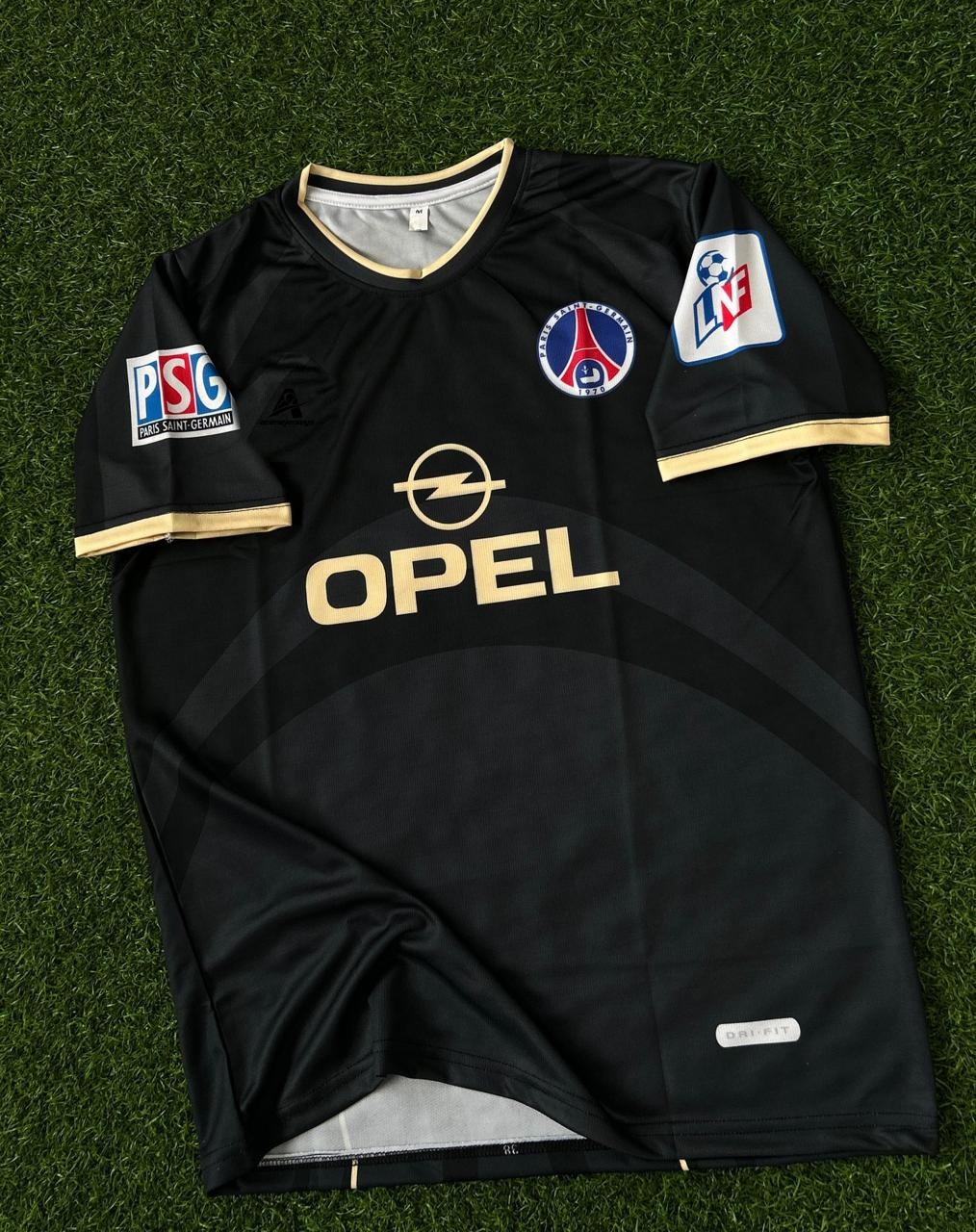 PSG 2001-02 THIRD KIT. HALFSLEEVE SUBLIMATION