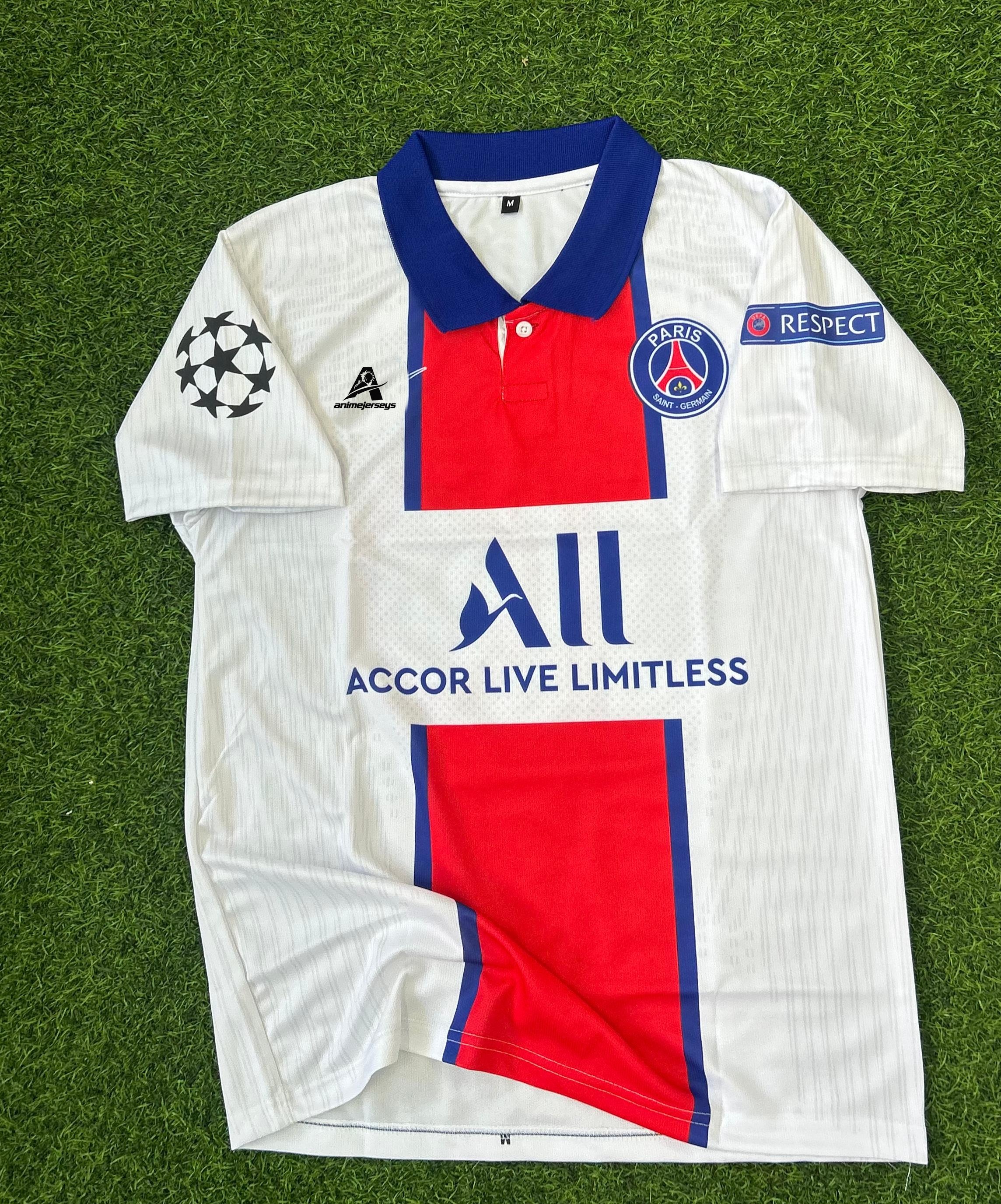 PSG 2020-21 AWAY KIT, HALFSLEEVE POLO SUBLIMATION