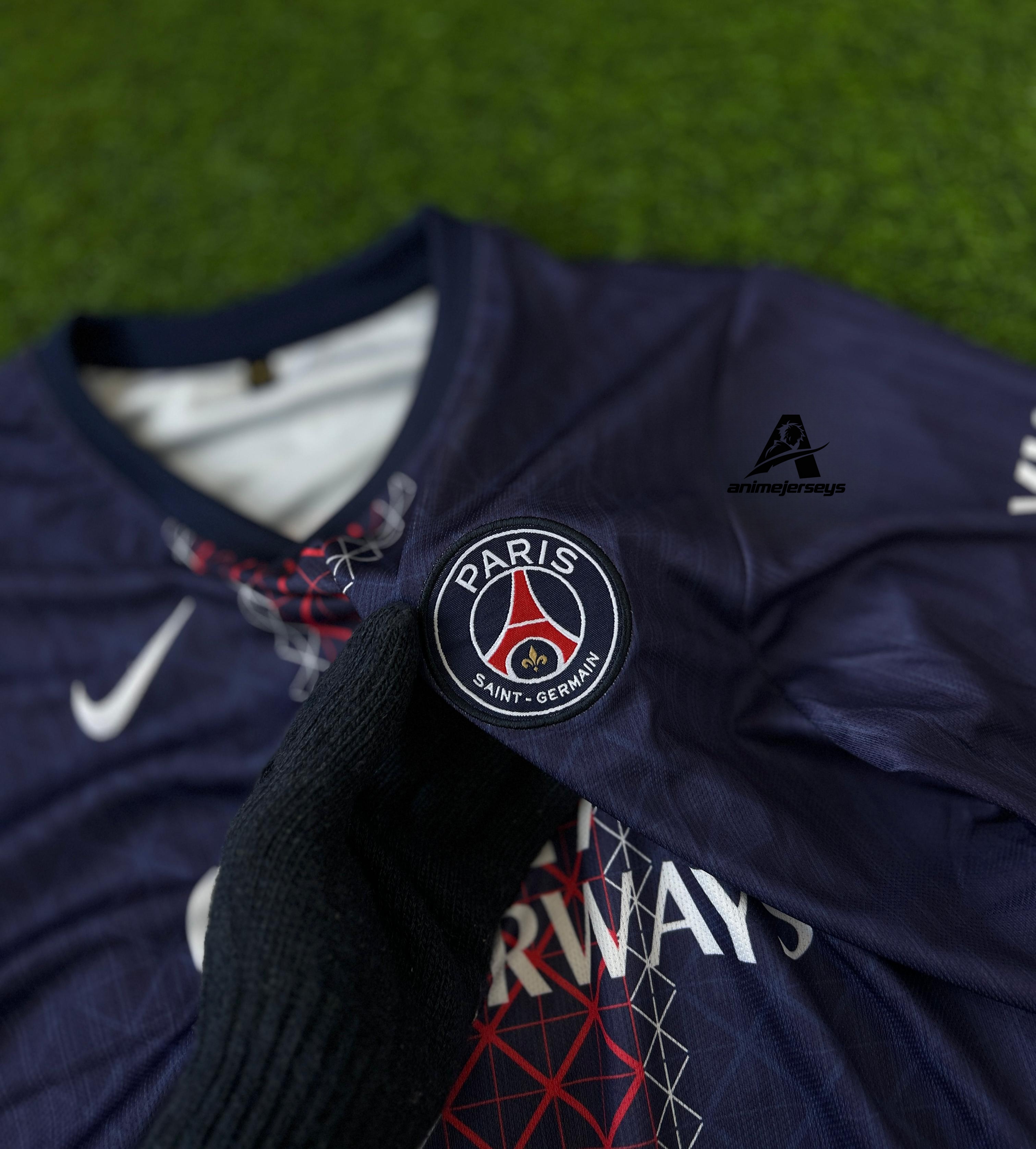 PSG 2025-26 SEASON HIOME KIT.HALFSLEEVE EMBROIDERY