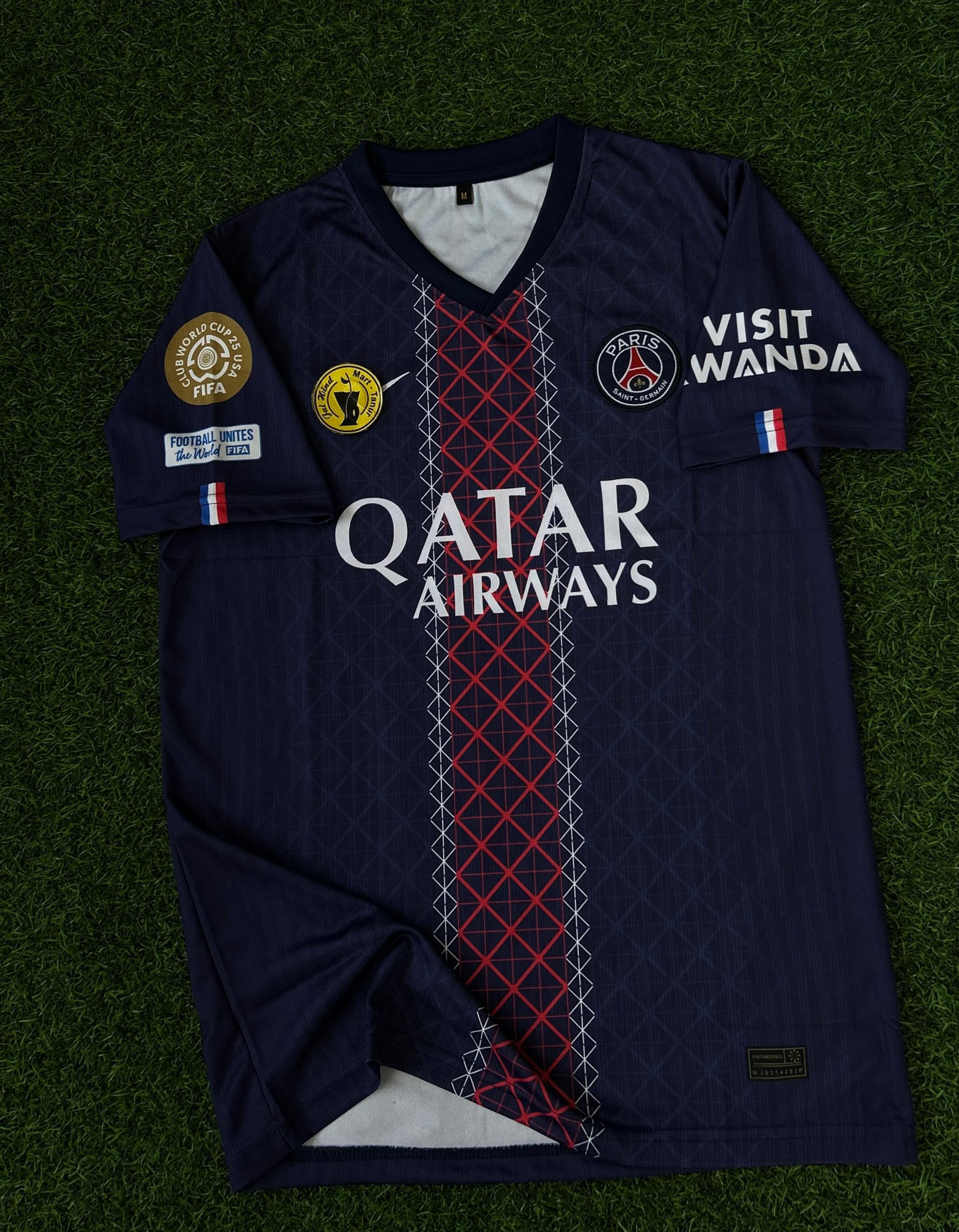 PSG 2025-26 SEASON HOME KITT. HALFSLEEVE EMBROIDERY