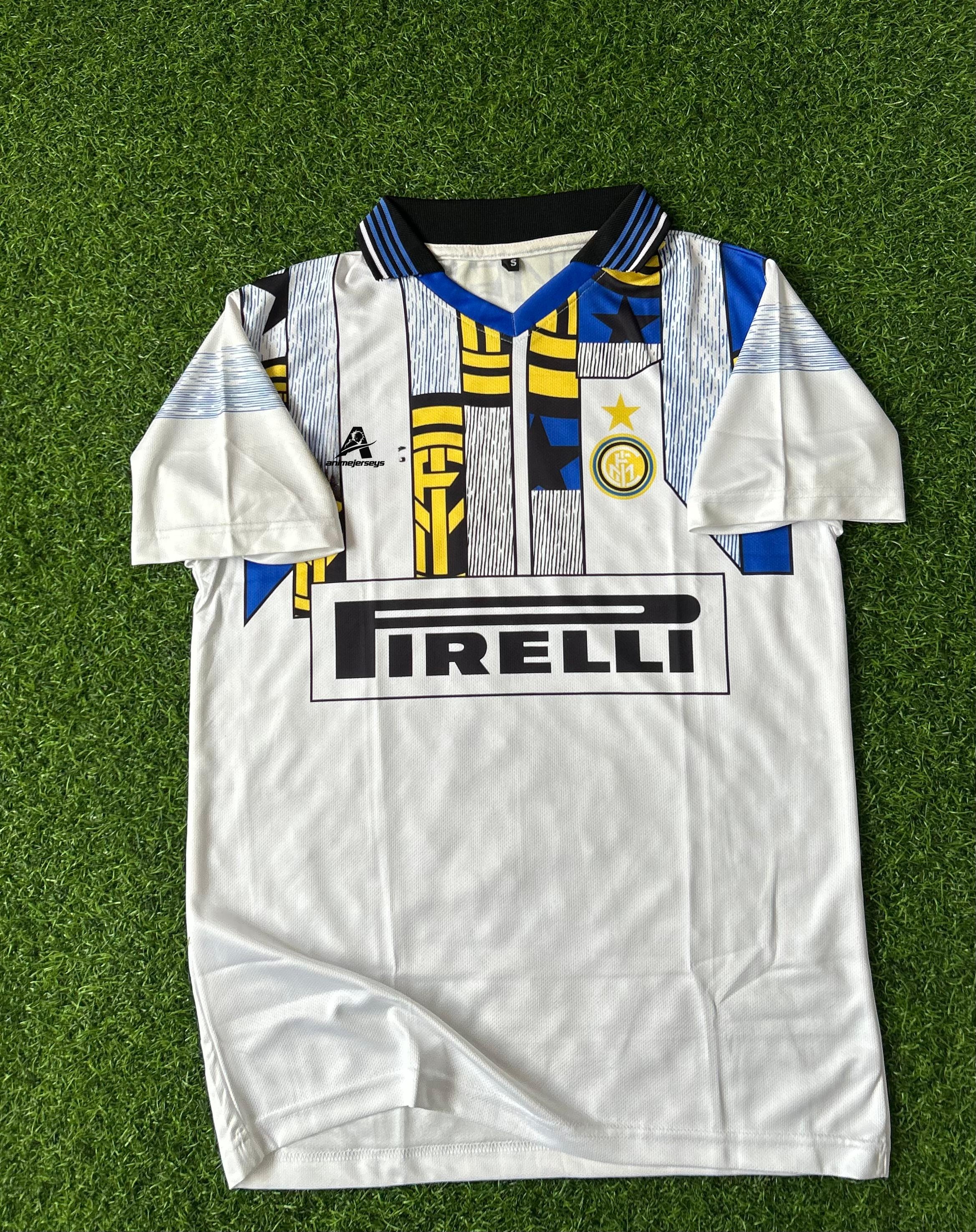 INTER MILAN 1995-96 AWAY KIT, HALFSLEEVE POLO SUBLIMATION