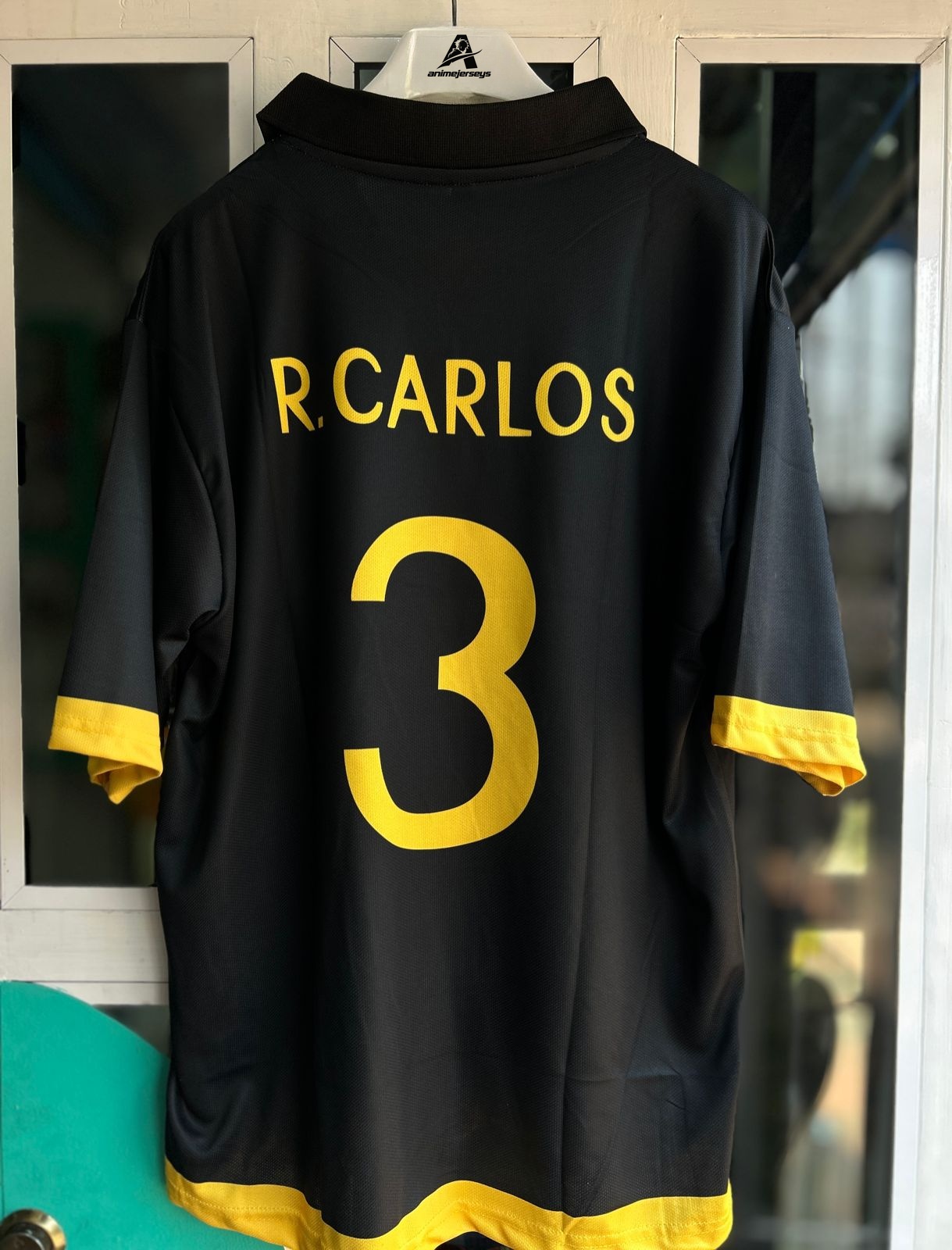 REAL MADRID 1999-00 AWAY KIT, FIVESLEEVE POLO SUBLIMATION