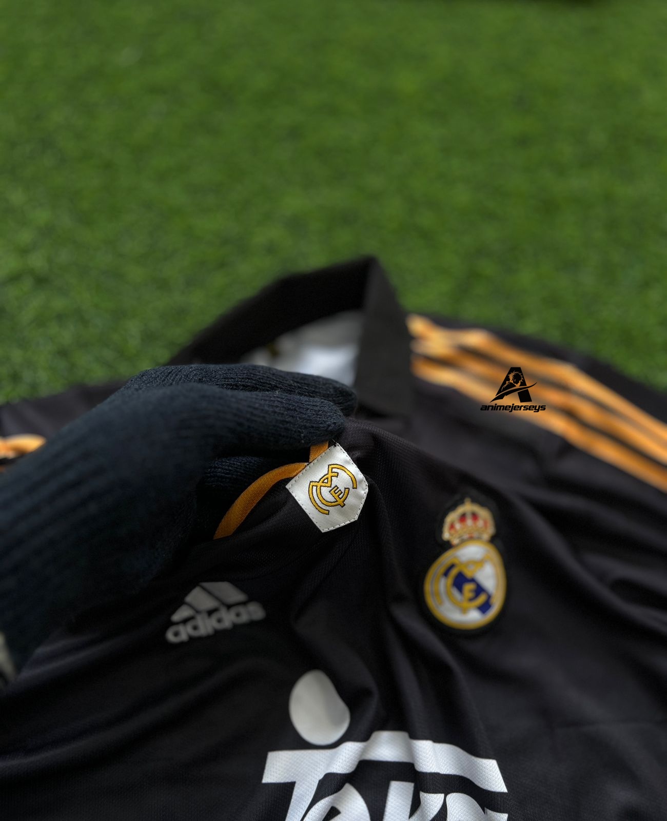 REAL MADRID 1999-00 AWAY KIT, HALFSLEEVE POLO EMBROIDERY