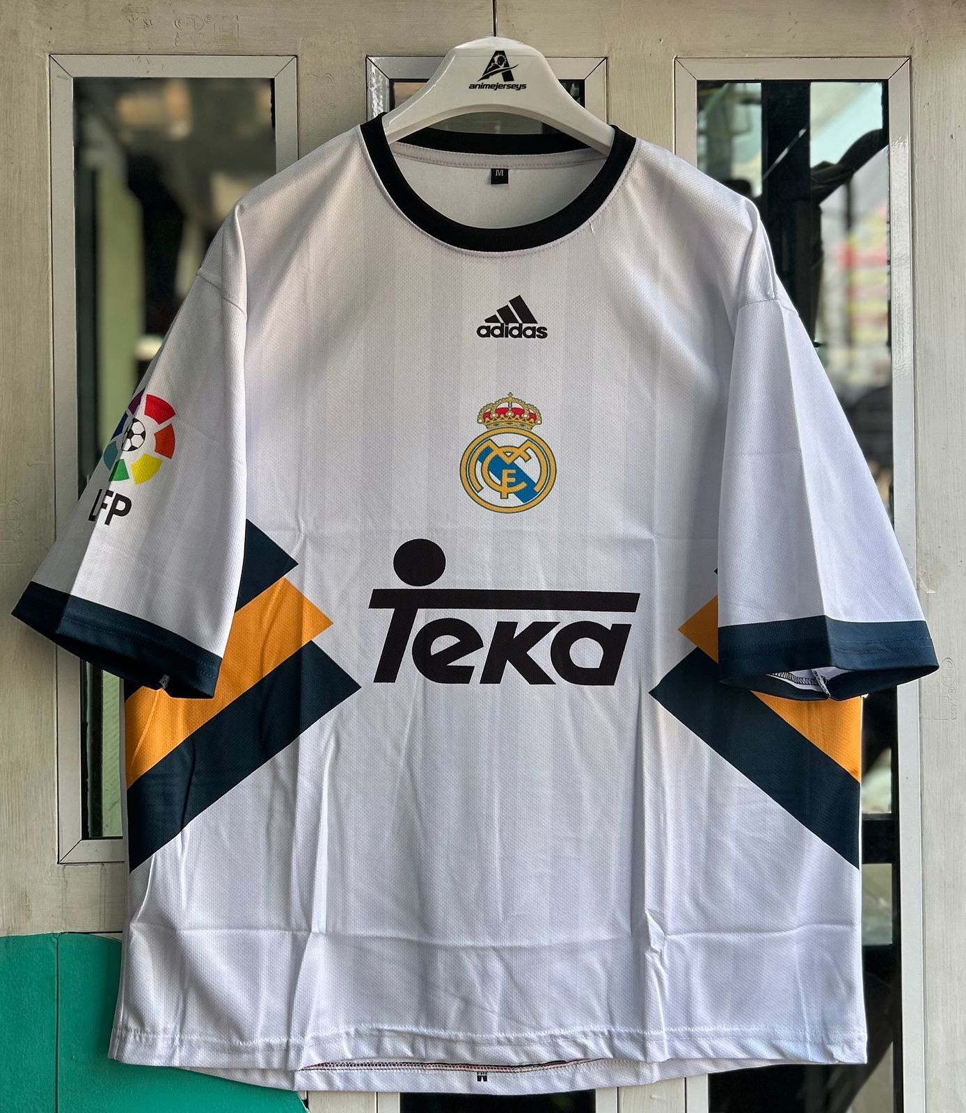 REAL MADRID 1999-00 HOME KIT, FIVESLEEVE SUBLIMATION