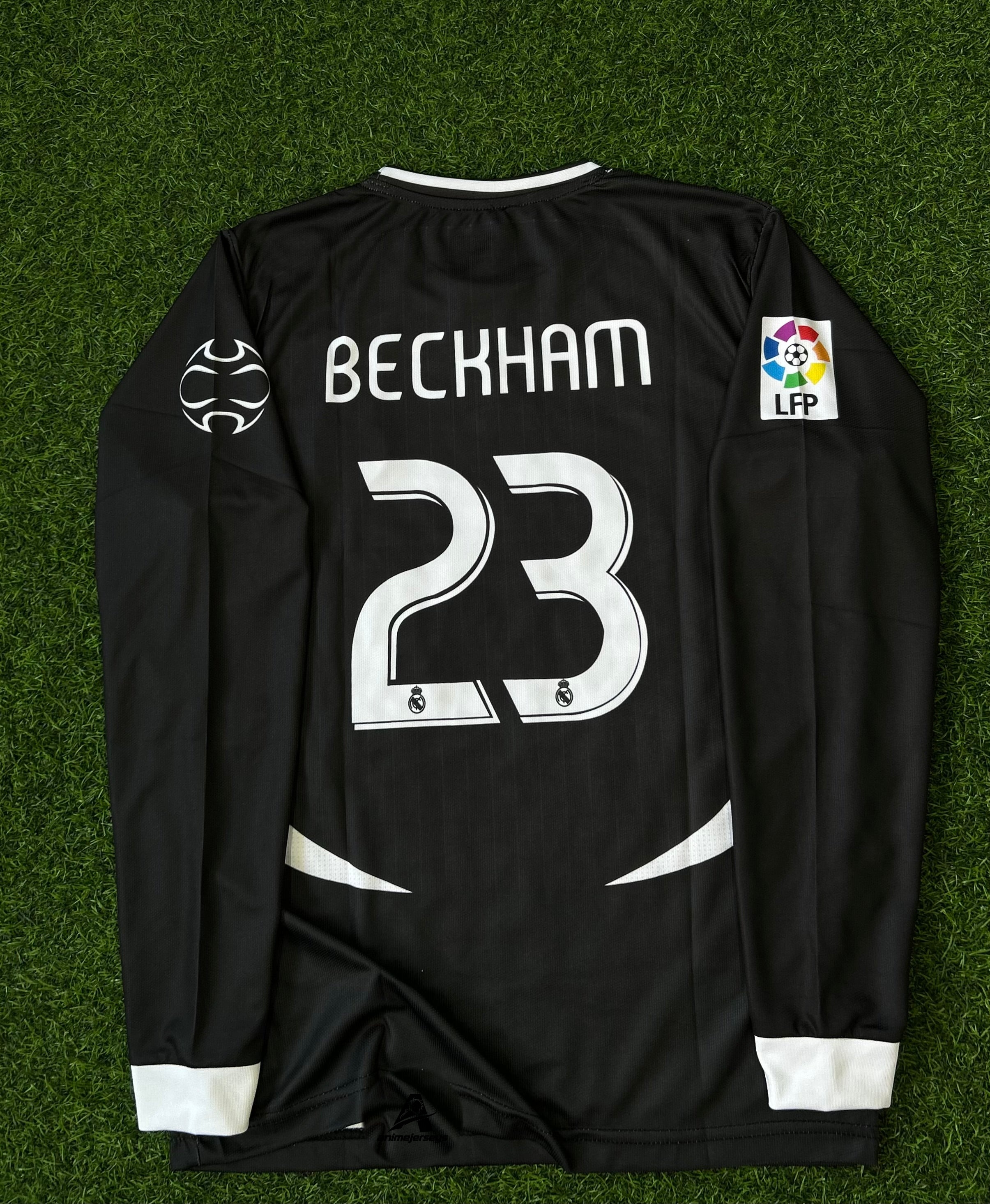 REAL MADRID 2006-07 AWAY JERSEY, FULL SLEEVE EMBROIDERY