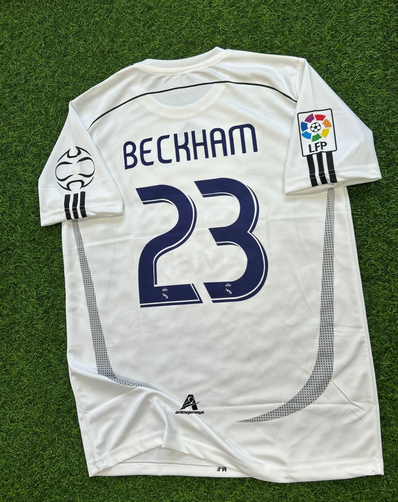 REAL MADRID 2006-07 HOME KIT, HALFSLEEVE EMBROIDERY