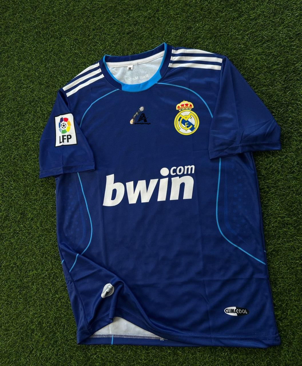 REAL MADRID 2008-09 SEASON AWAY KIT, HALFSLEEVE SUBLIMATION