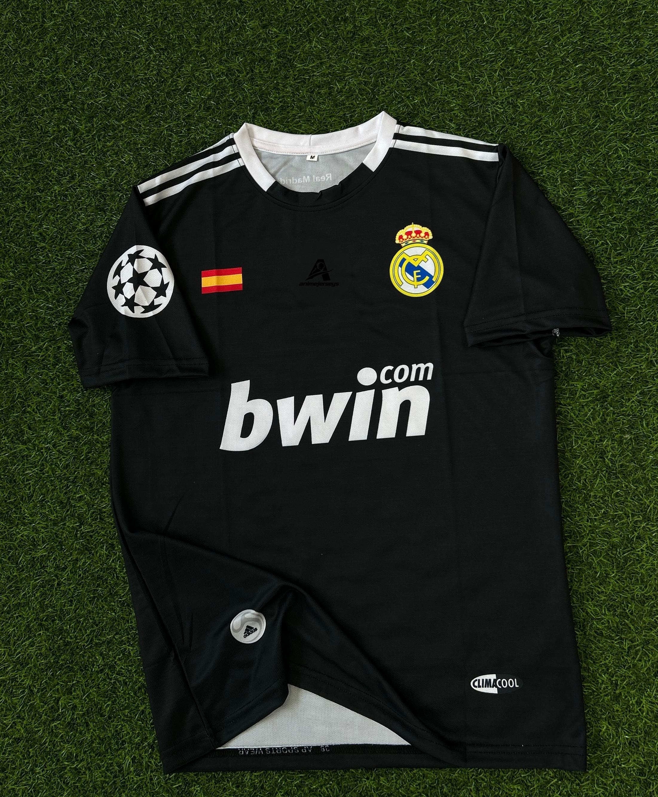 REAL MADRID 2008-09 THIRD KIT. HALFSLEEVE SUBLIMATION