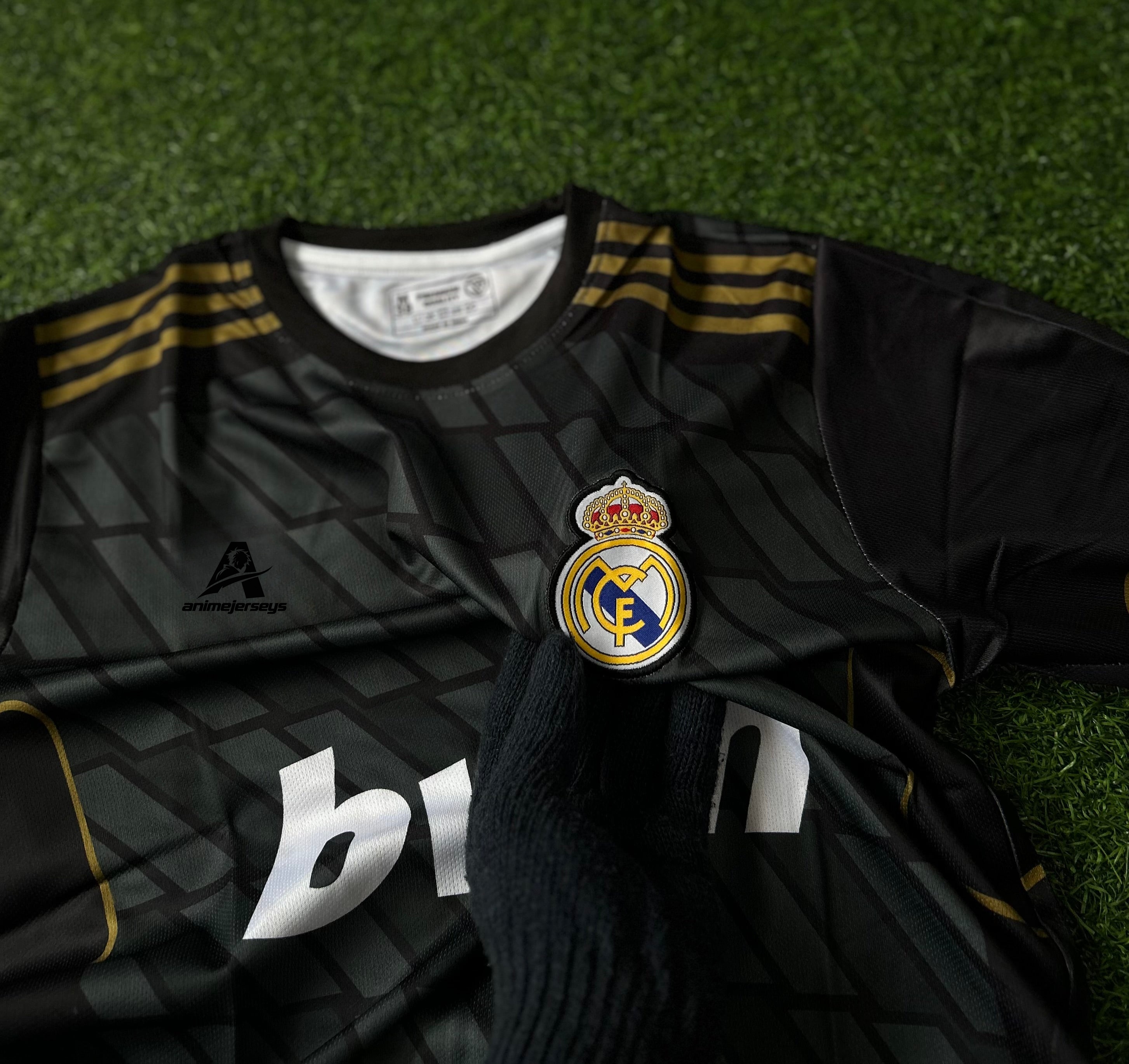 REAL MADRID 2011-12 AWAY KIT, HALF SLEEVE EMBROIDERY