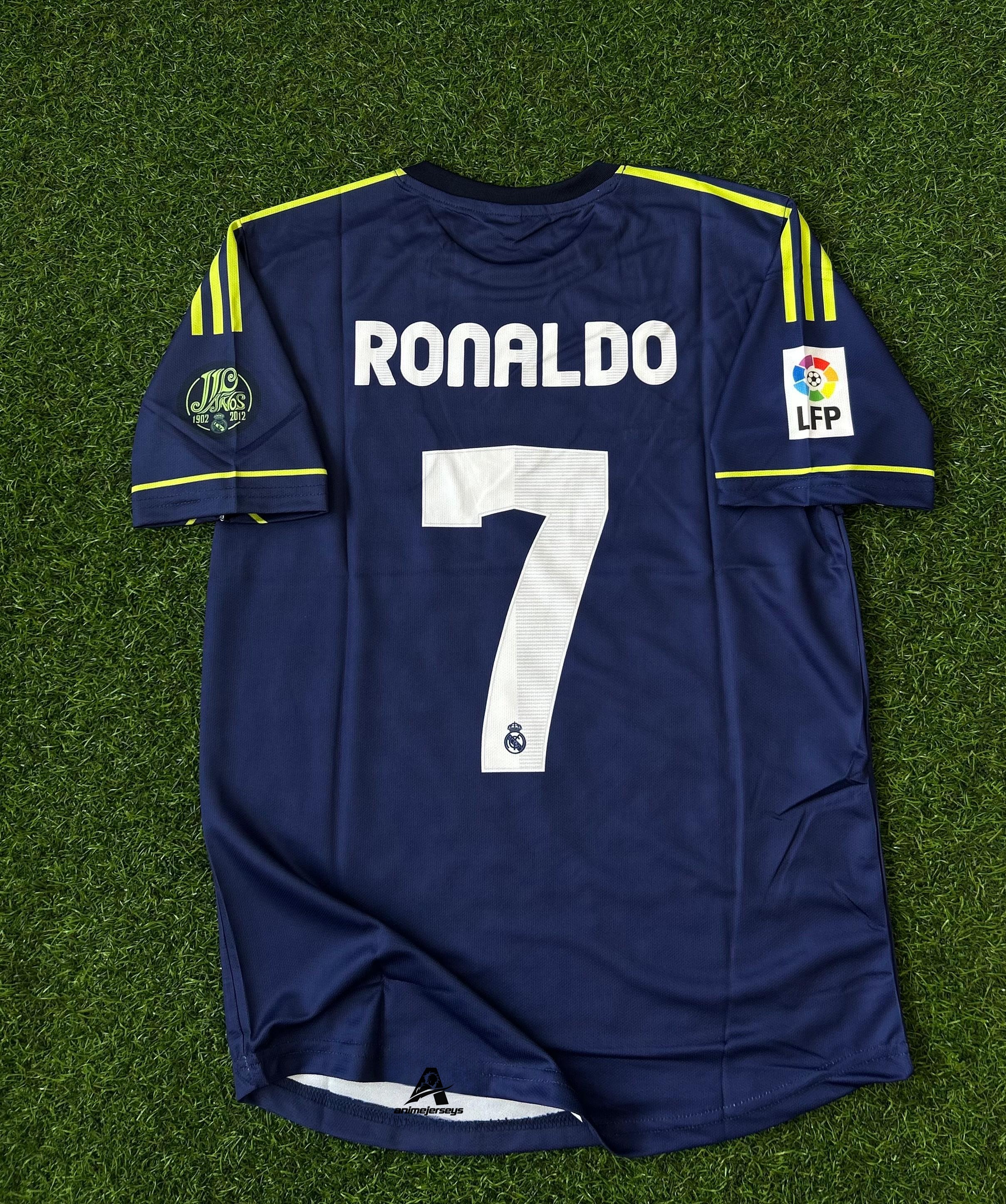 REAL MADRID 2012-13 AWAY KIT, HALFSLEEVE EMBROIDERY