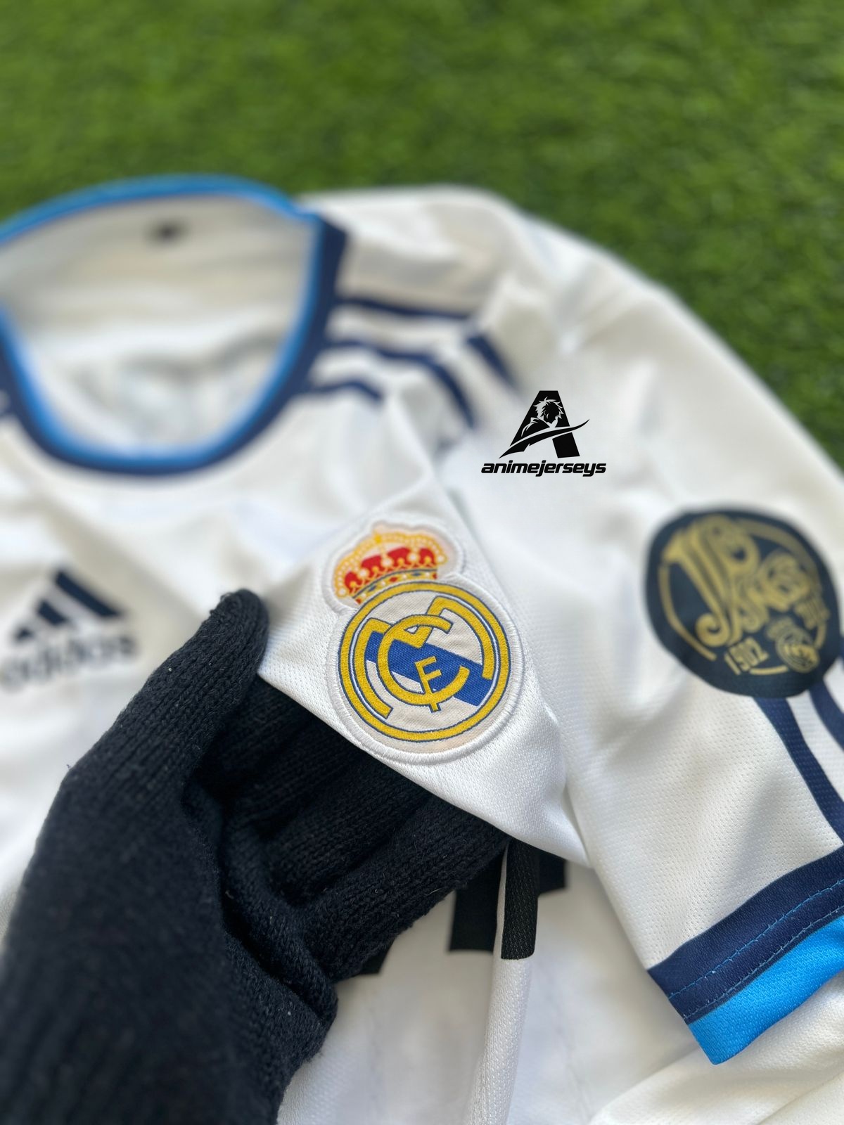REAL MADRID 2012-13 HOME KIT, HALFSLEEVE EMBROIDERY