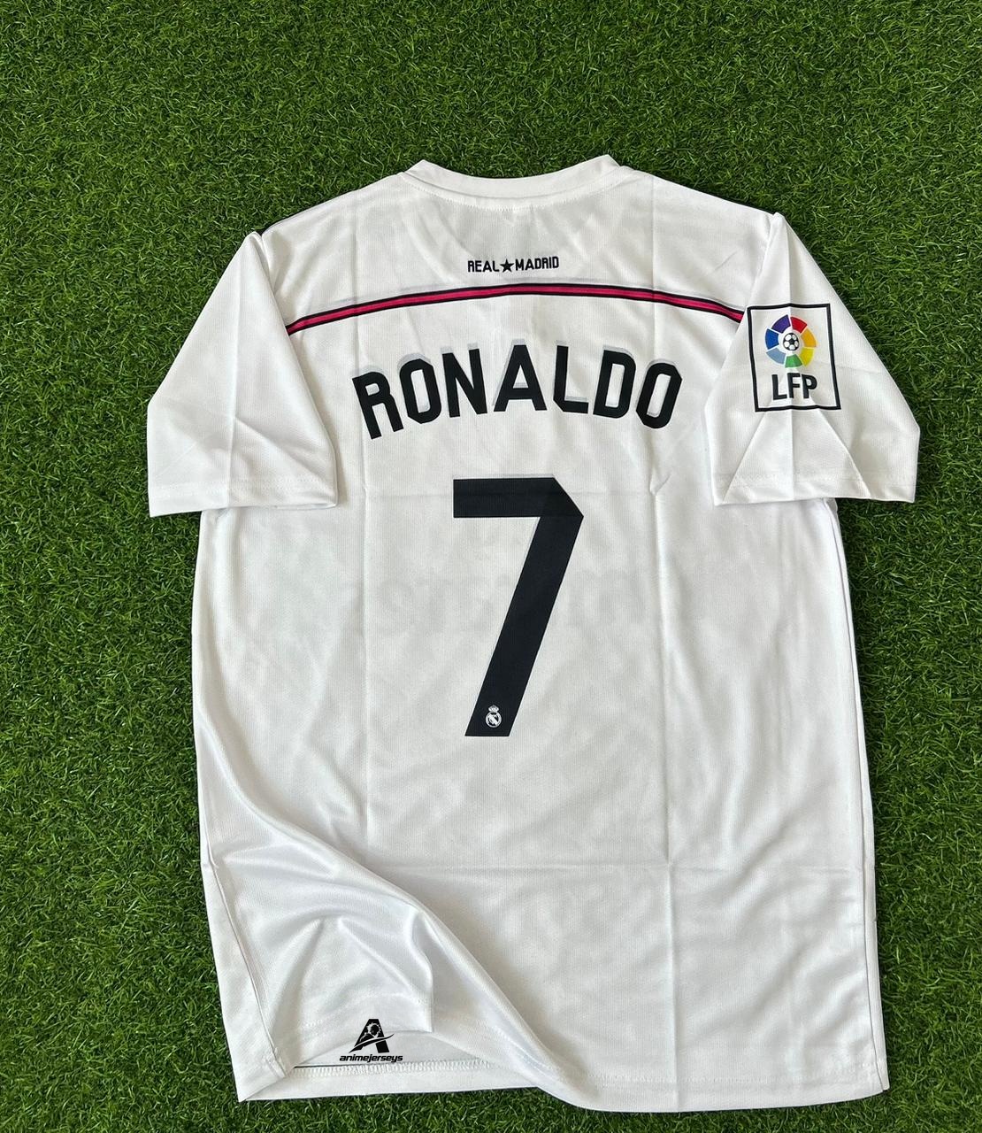 REAL MADRID 2014-15 HOME KIT, HALFSLEEVE POLO SUBLIMATION