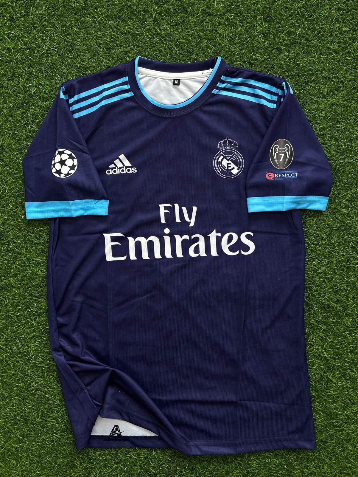 REAL MADRID 2015-16 THIRD KIT, HALFSLEEVE SUBLIMATION