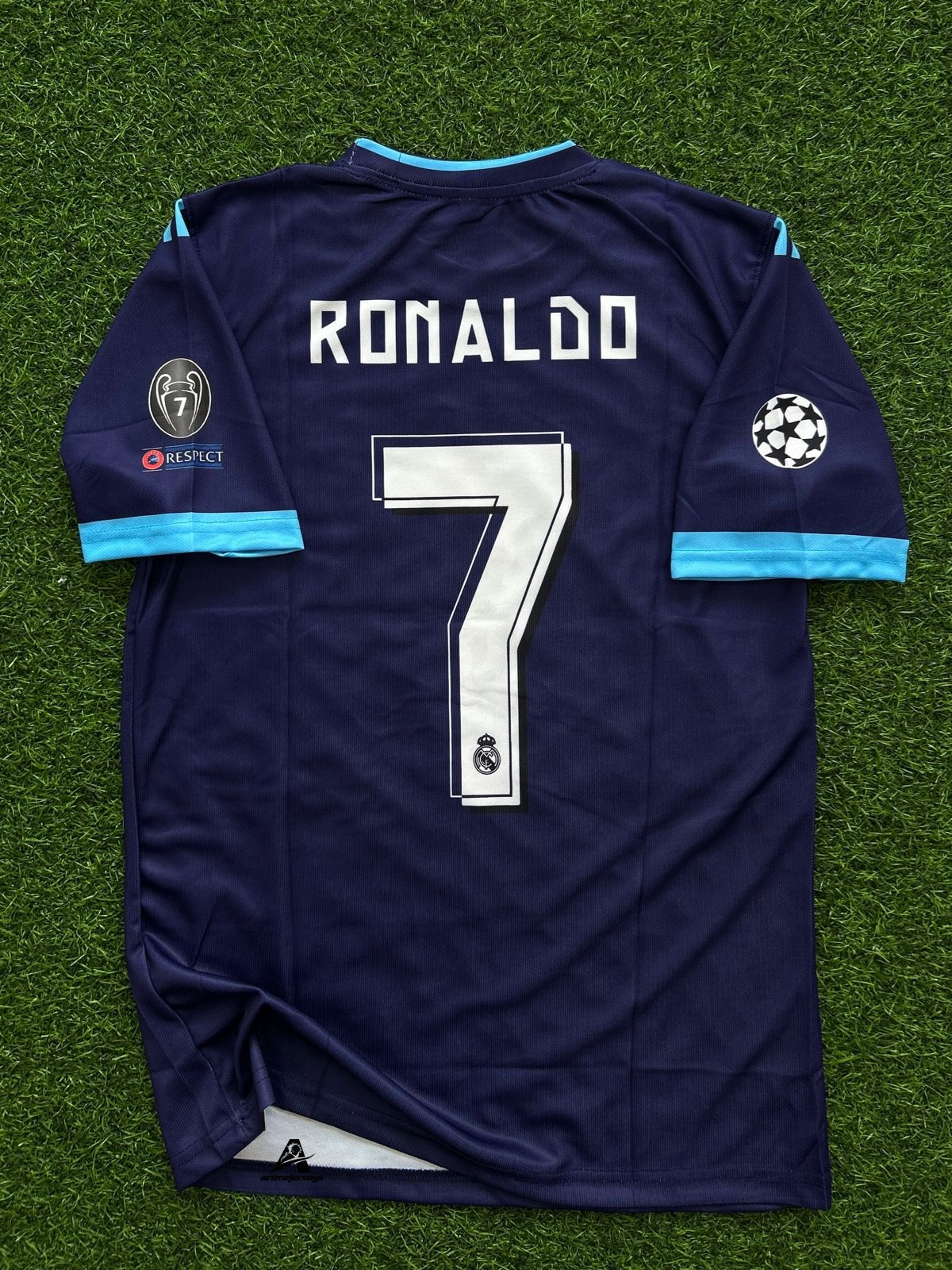 REAL MADRID 2015-16 THIRD KIT, HALFSLEEVE SUBLIMATION