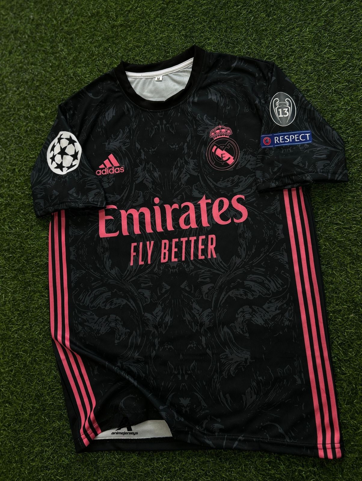 REAL MADRID 2020-21 THIRD KIT, HALFSLEEVE SUBLIMATION
