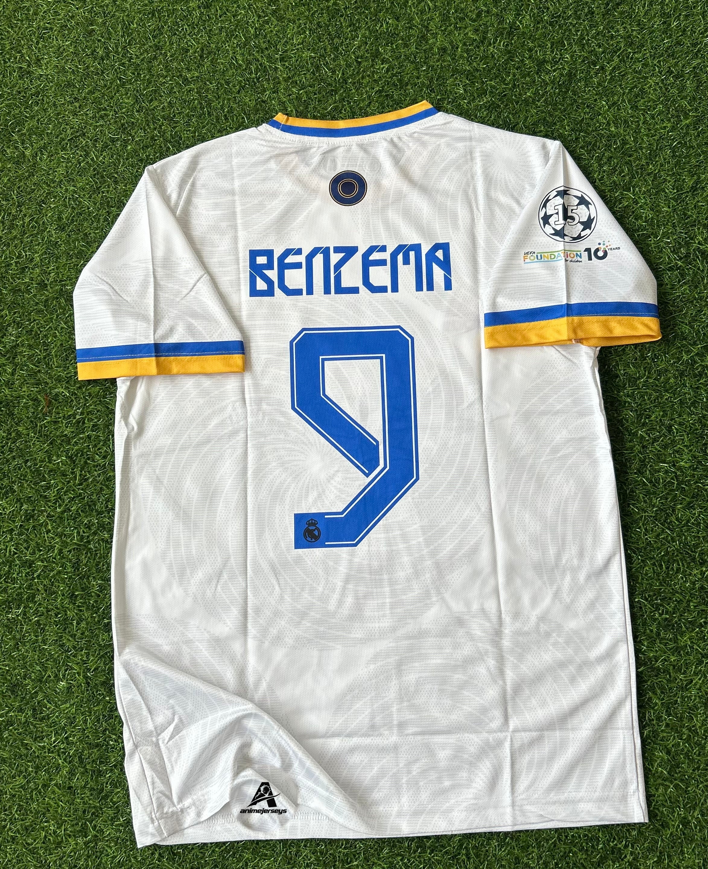 REAL MADRID 2021-22 HOME KIT, HALF SLEEVE EMBROIDERY