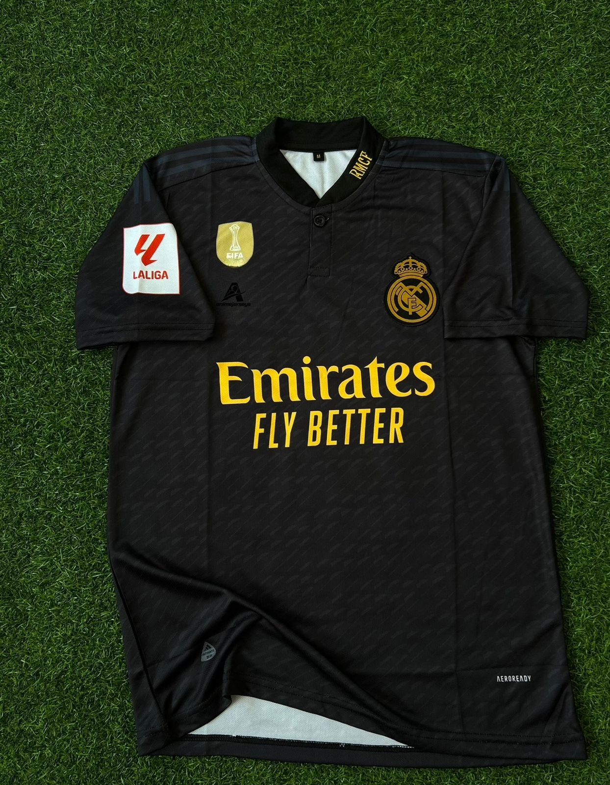 REAL MADRID 2023-24 THIRD KIT,HALFSLEEVE EMBROIDERY