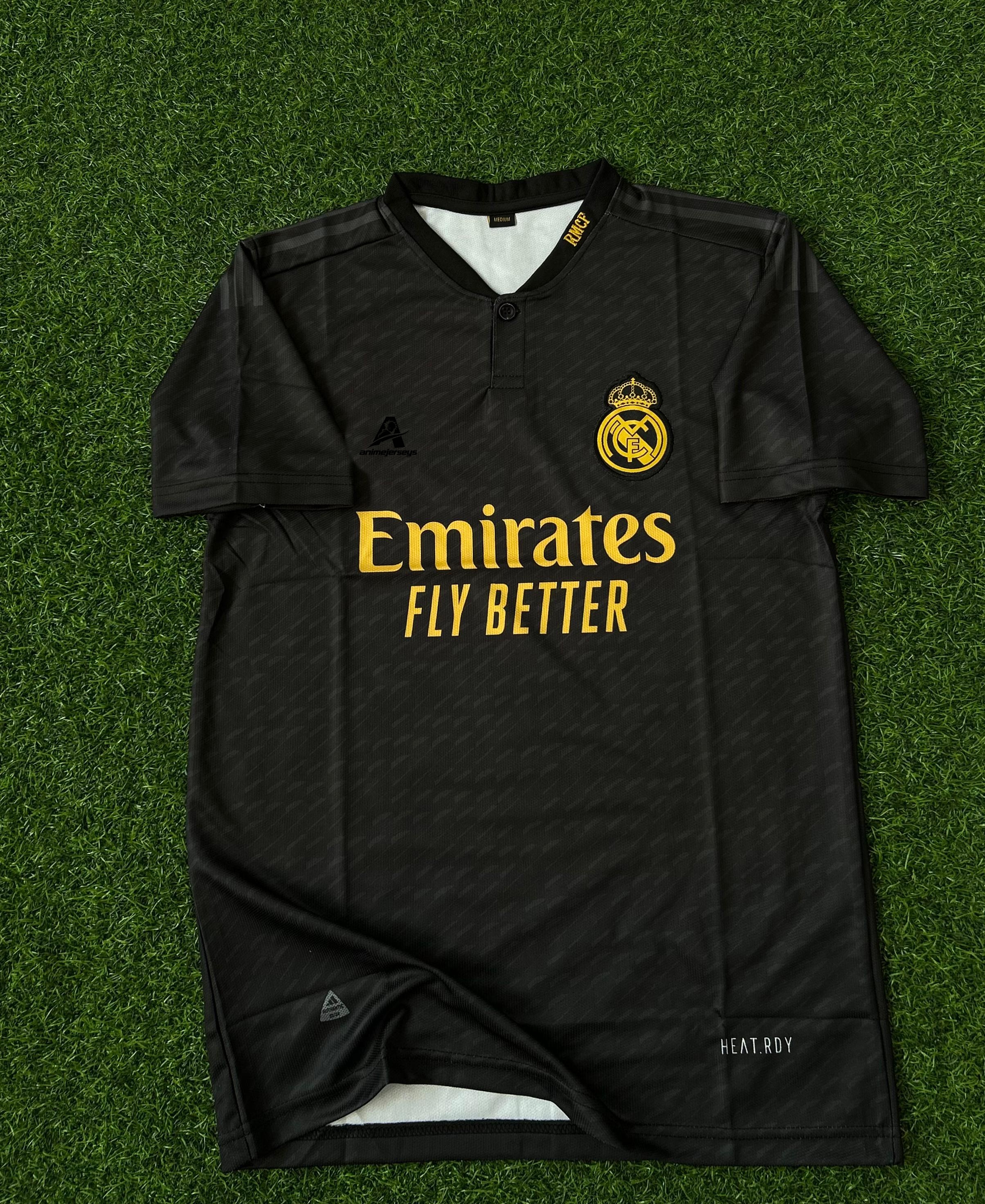 REAL MADRID 2023-24 THIRD KIT, HALFSLEEVE POLO EMBROIDERY