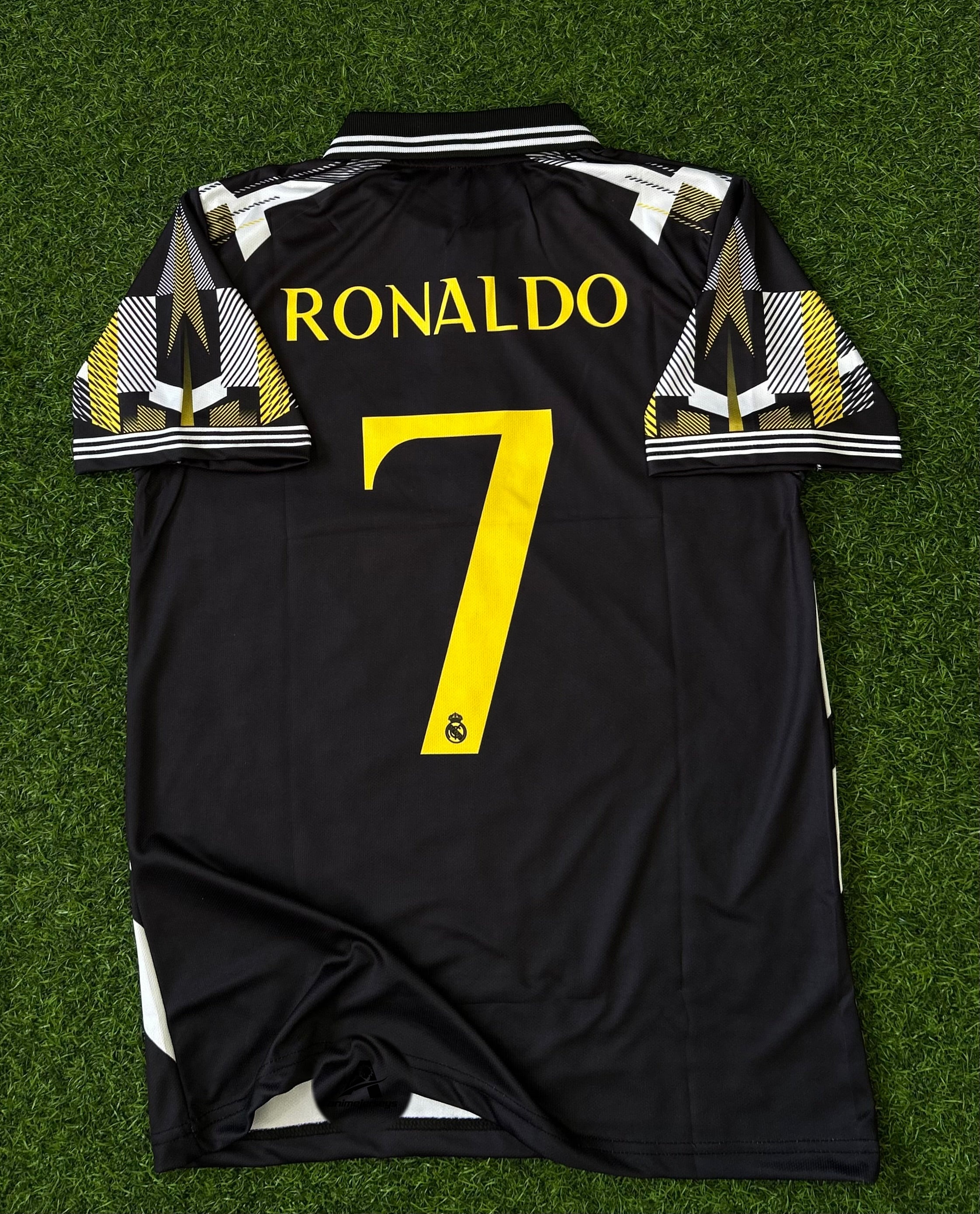 REAL MADRID 2025-26 NOCTURNO SPECIAL EDITION JERSEY, HALF SLEEVE  POLO EMBROIDERY