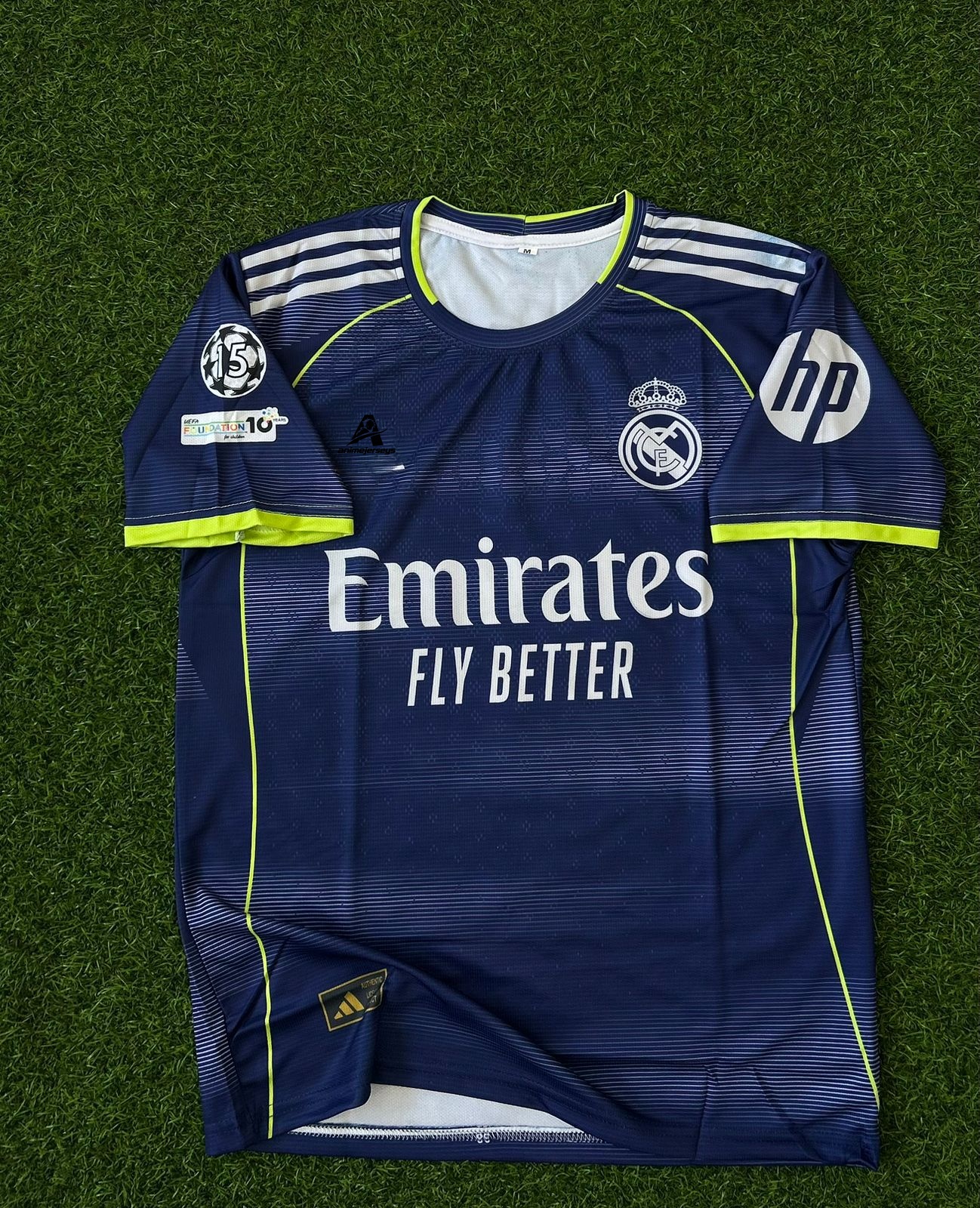 REAL MADRID 2025-26 SEASON AWAY KIT ,HALFSLEEVE SUBLIMATION
