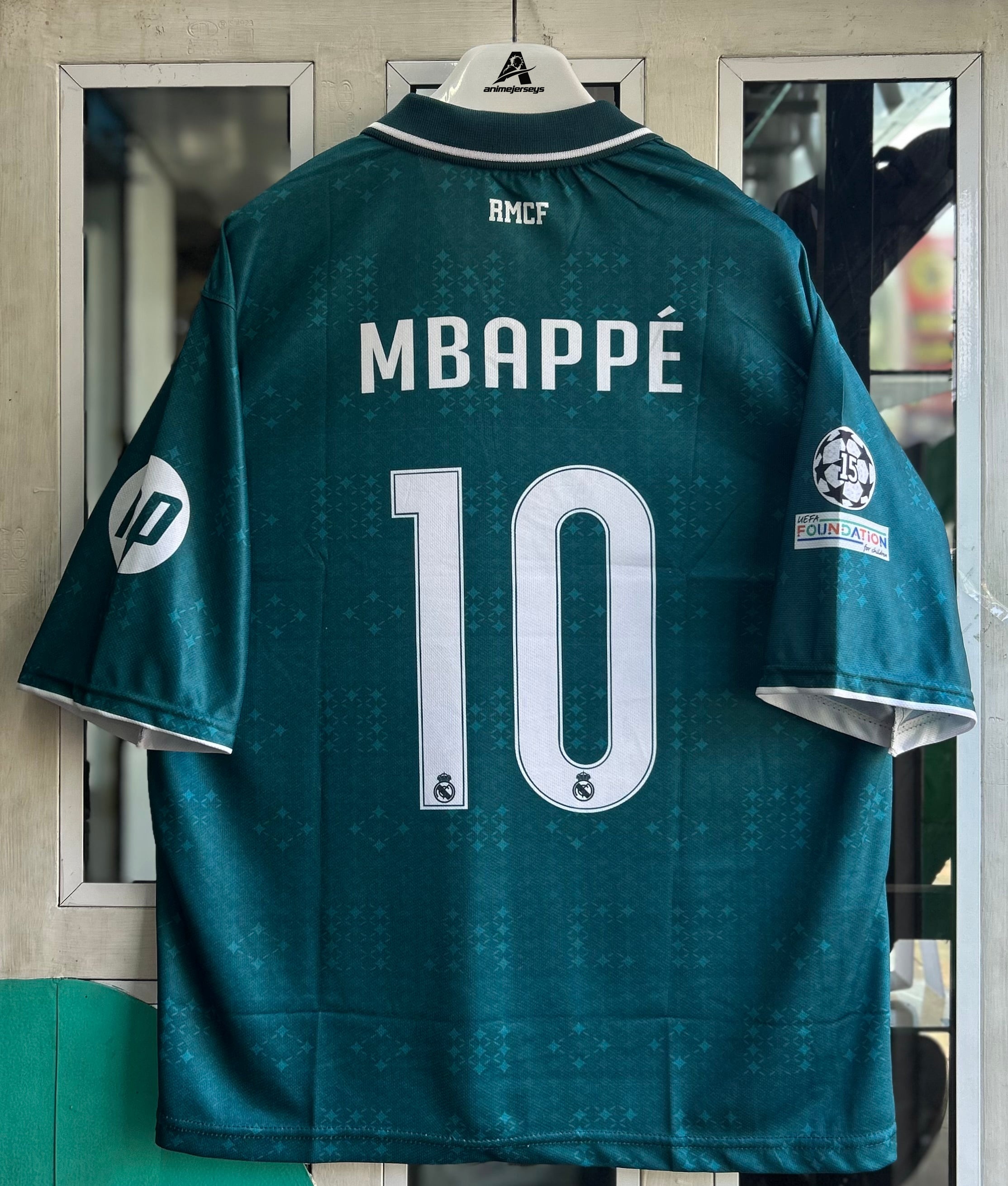 REAL MADRID 2026-27 SEASON AWAY JERSEY, FIVE SLEEVE POLO SUBLIMATION