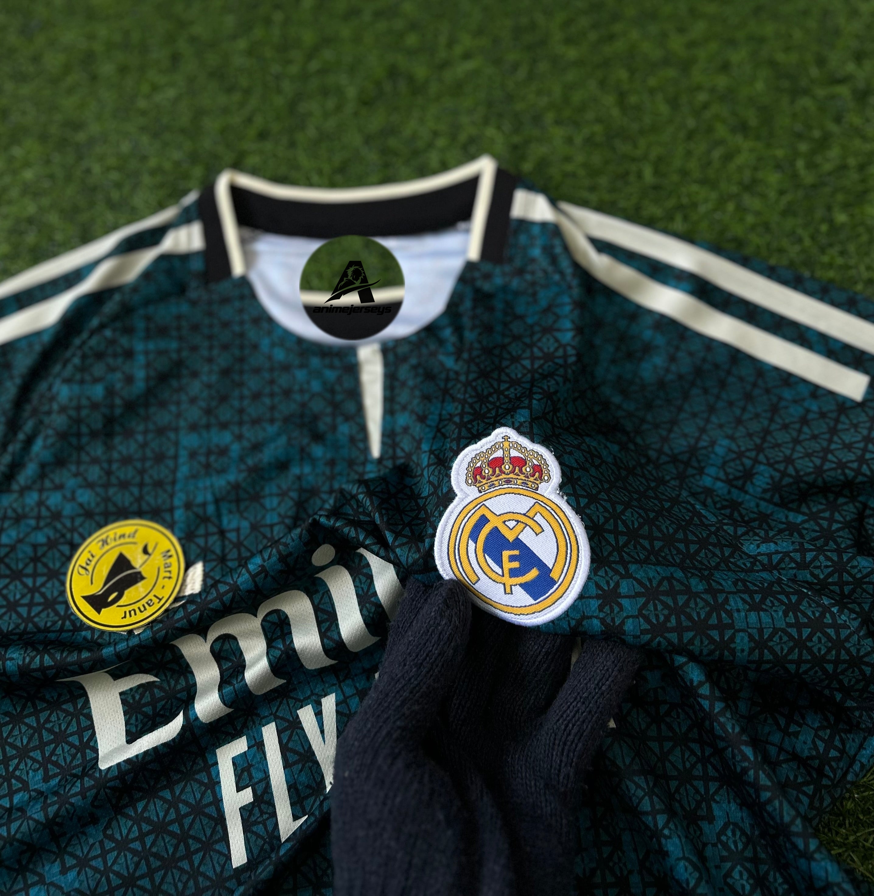 REAL MADRID 2026-27 SEASON AWAY JERSEY, HALF SLEEVE  EMBROIDERY