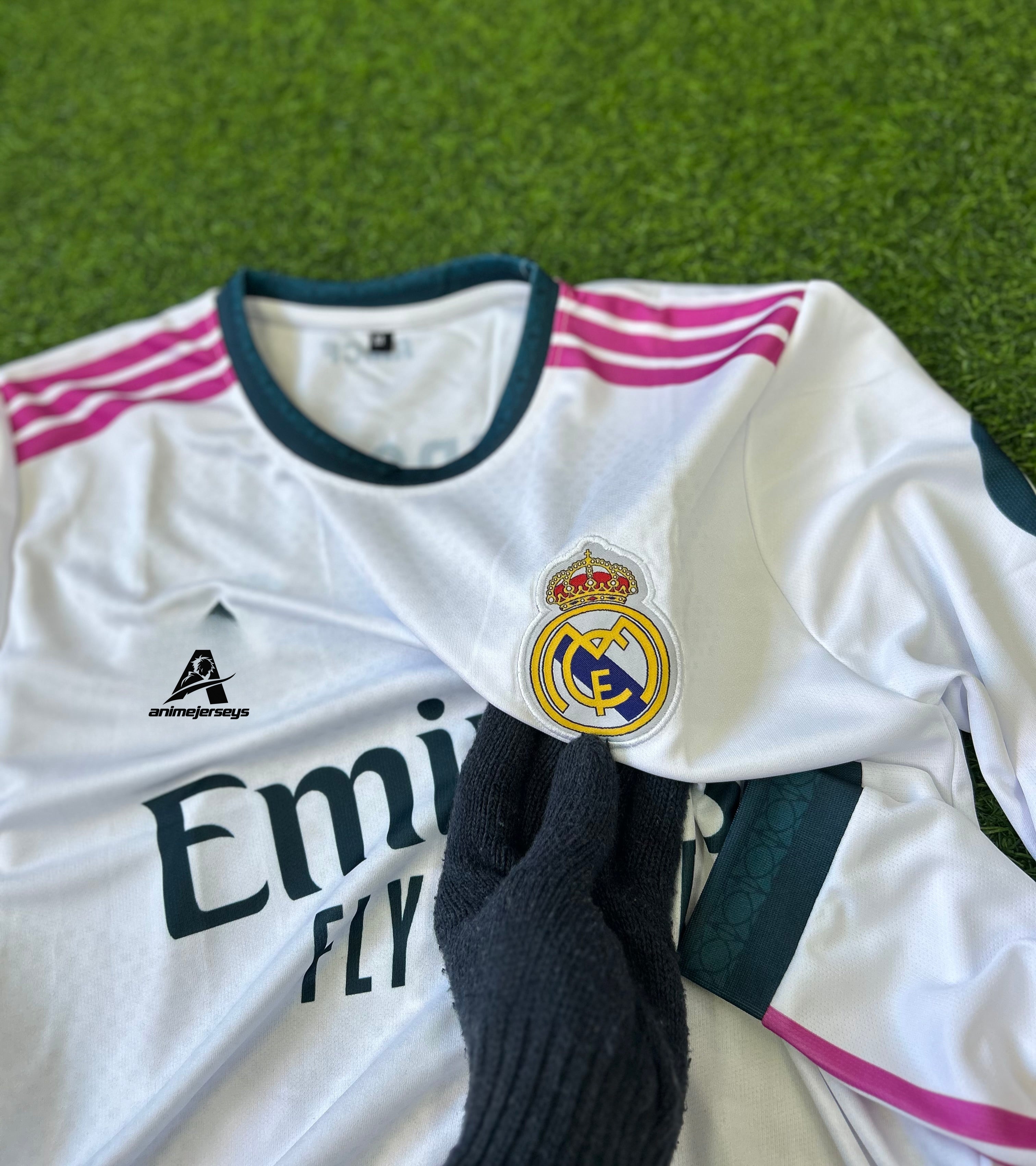 REAL MADRID 2026-27 SEASON HOME JERSEY, FULL SLEEVE EMBROIDERY