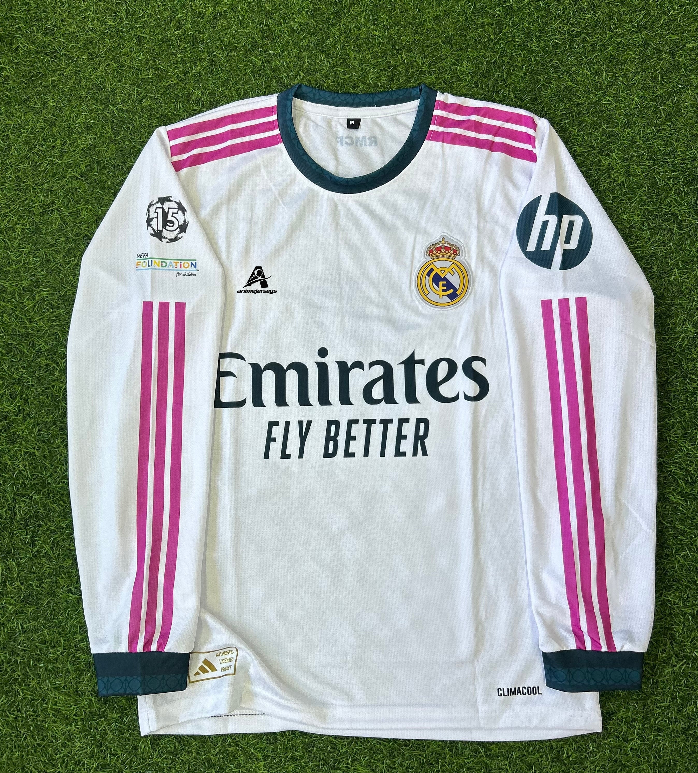 REAL MADRID 2026-27 SEASON HOME JERSEY, FULL SLEEVE EMBROIDERY