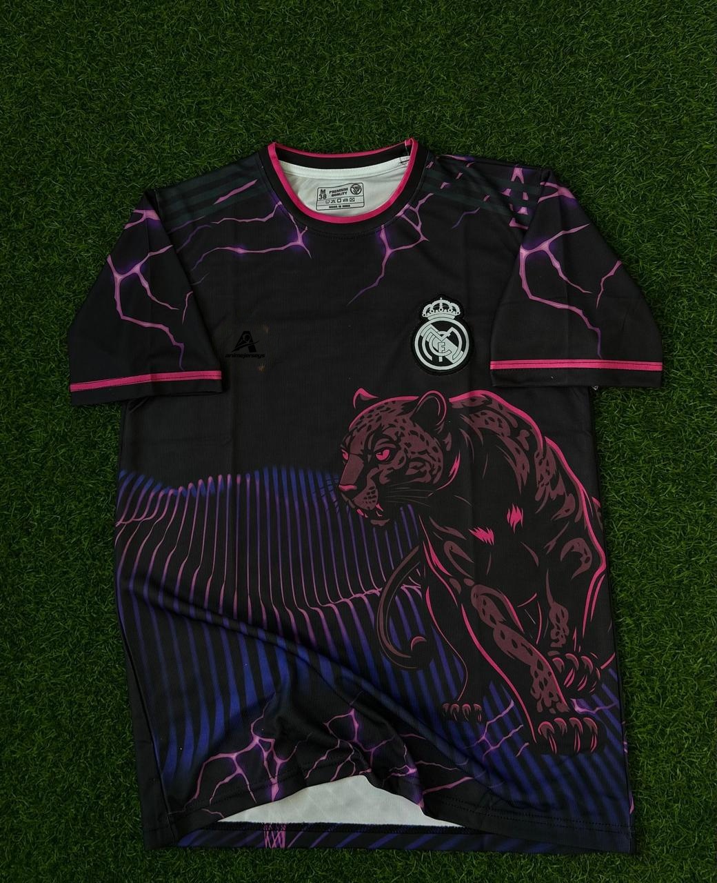 REAL MADRID JAGUAR SPECIAL EDITION , HALFSLEEVE EMBROIDERY