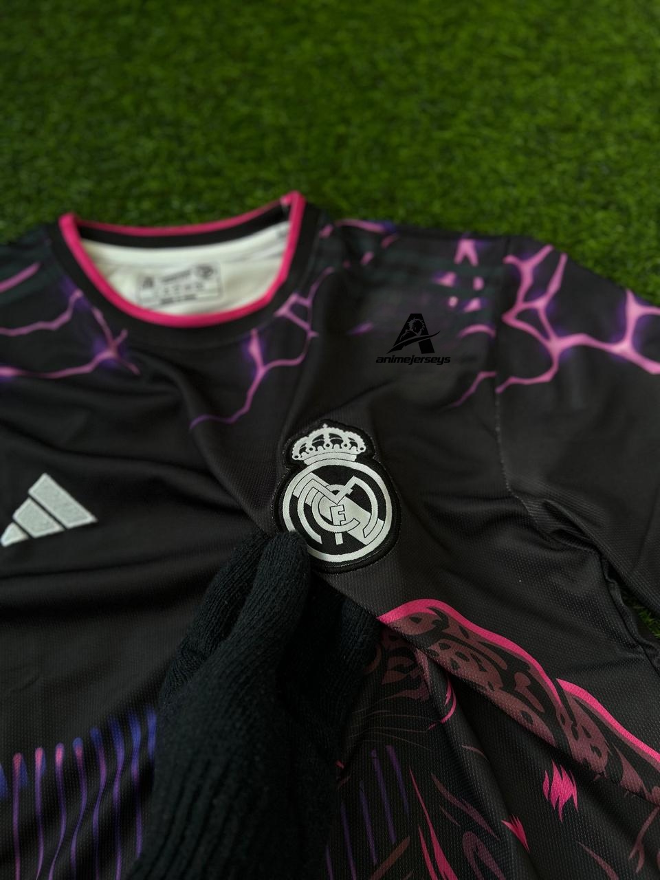REAL MADRID JAGUAR SPECIAL EDITION , HALFSLEEVE EMBROIDERY