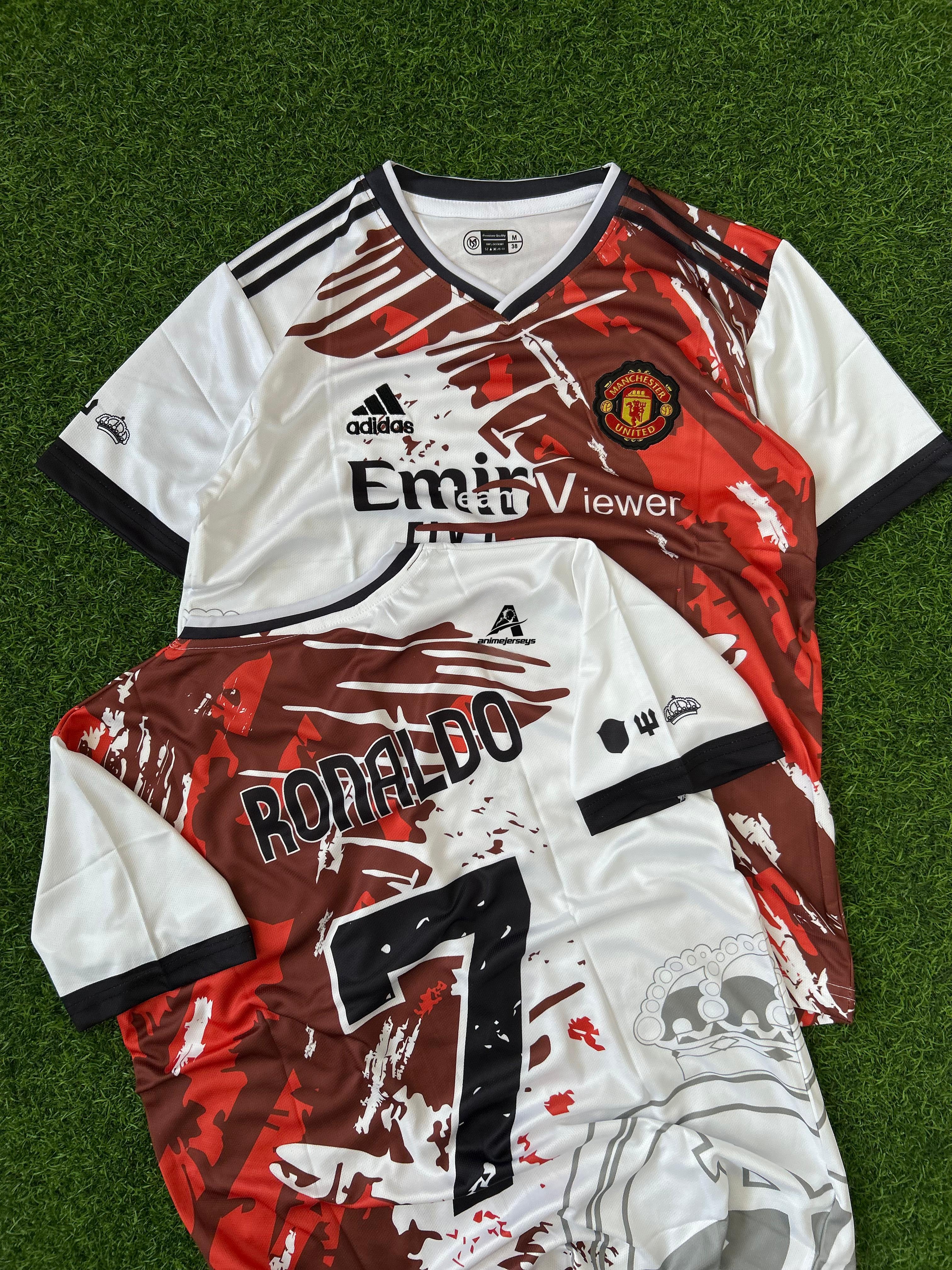 REAL MADRID x MAN UNITED SPECIAL KIT.HALFSLEEVE EMBROIDERY