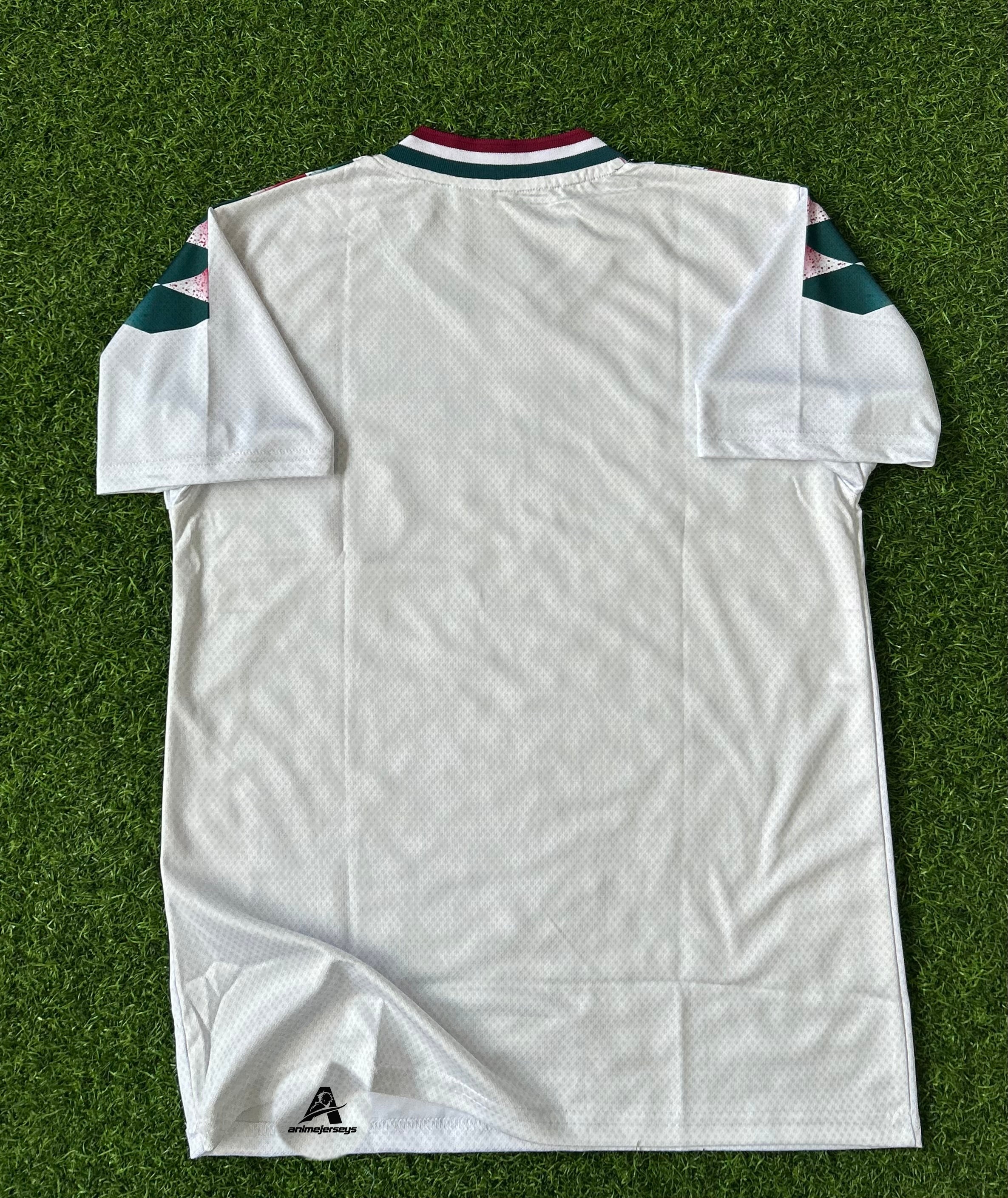 REAL MADRID STADIUM JERSEY WHITE, HALF SLEEVE EMBROIDERY