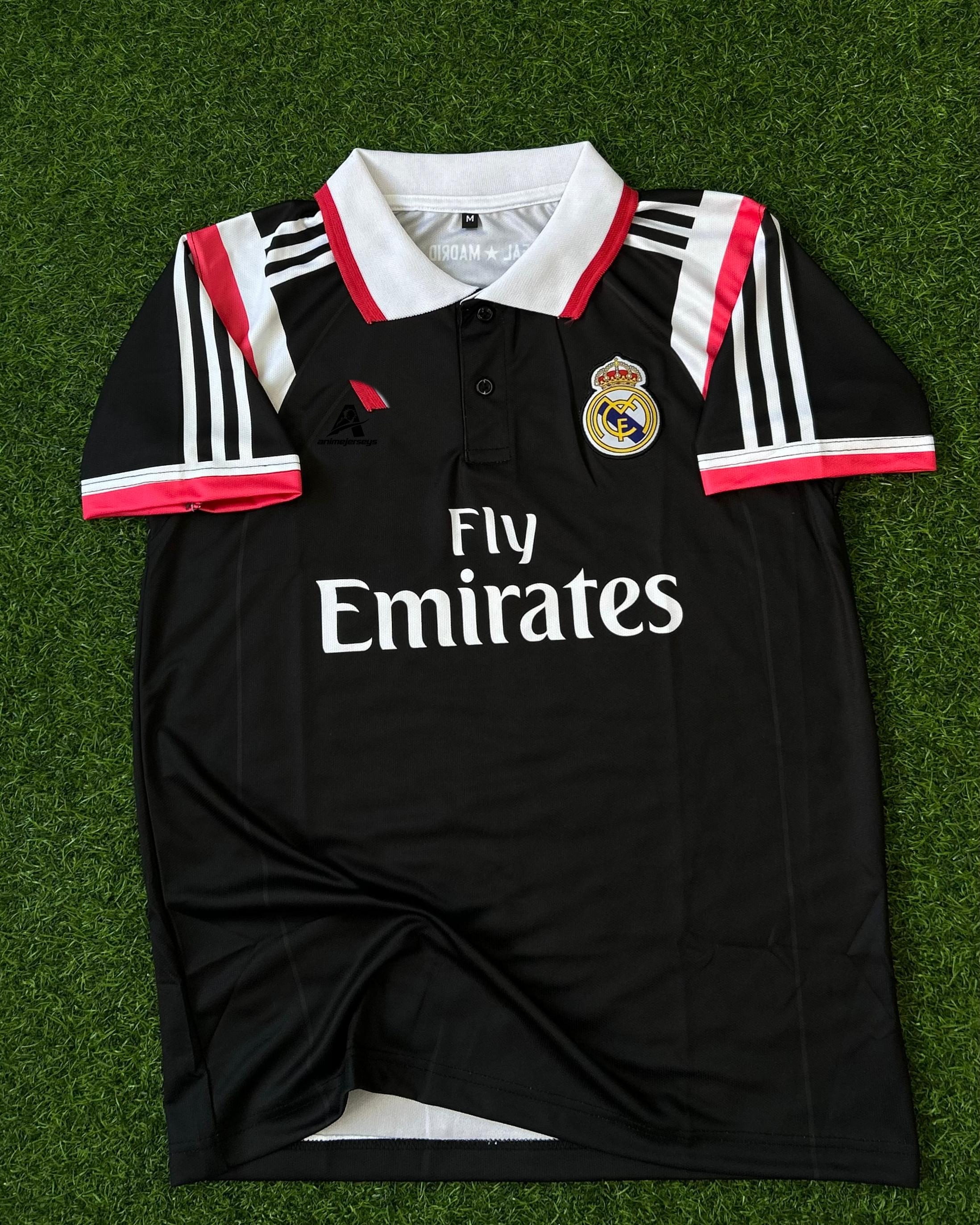 REAL MADRID VINTAGE SPECIAL EDITION .HALFSLEEVE POLO EMBROIDERY