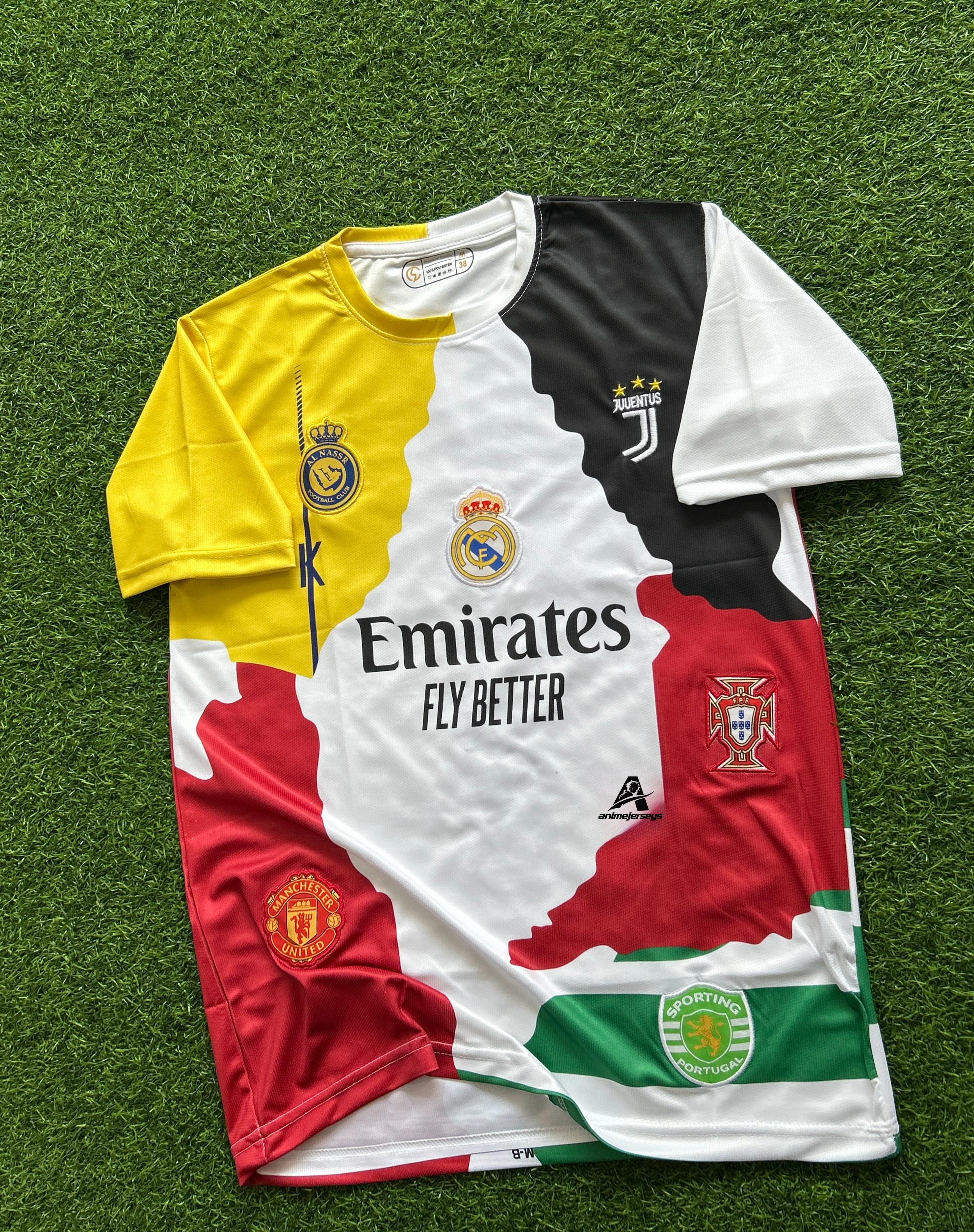 RONALDO ALL TEAM SPECIAL TRIBUTE KIT, HALFSLEEVE EMBROIDERY