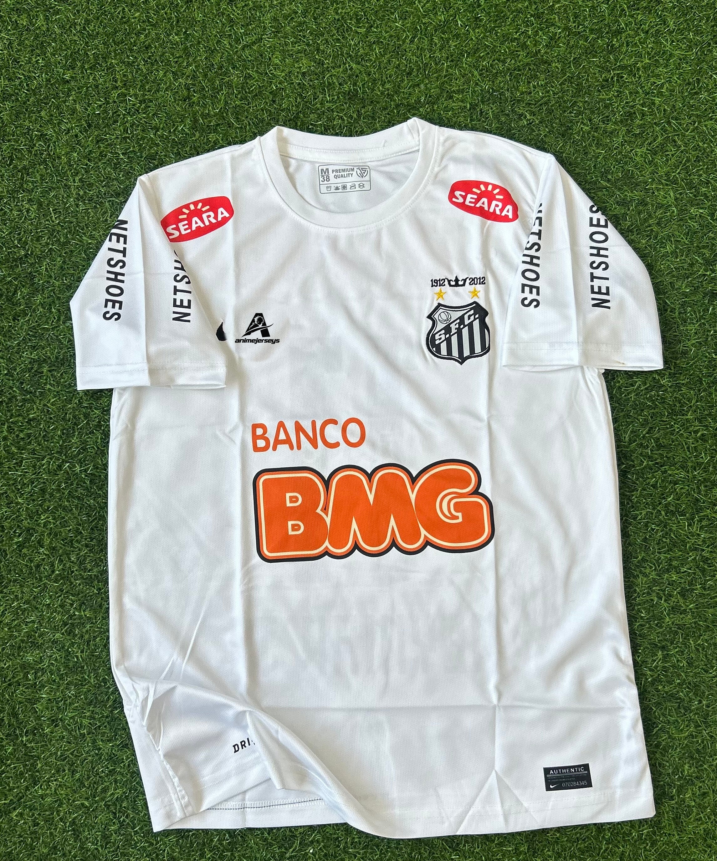 SANTOS 2011-12 HOME KIT, HALF SLEEVE EMBROIDERY