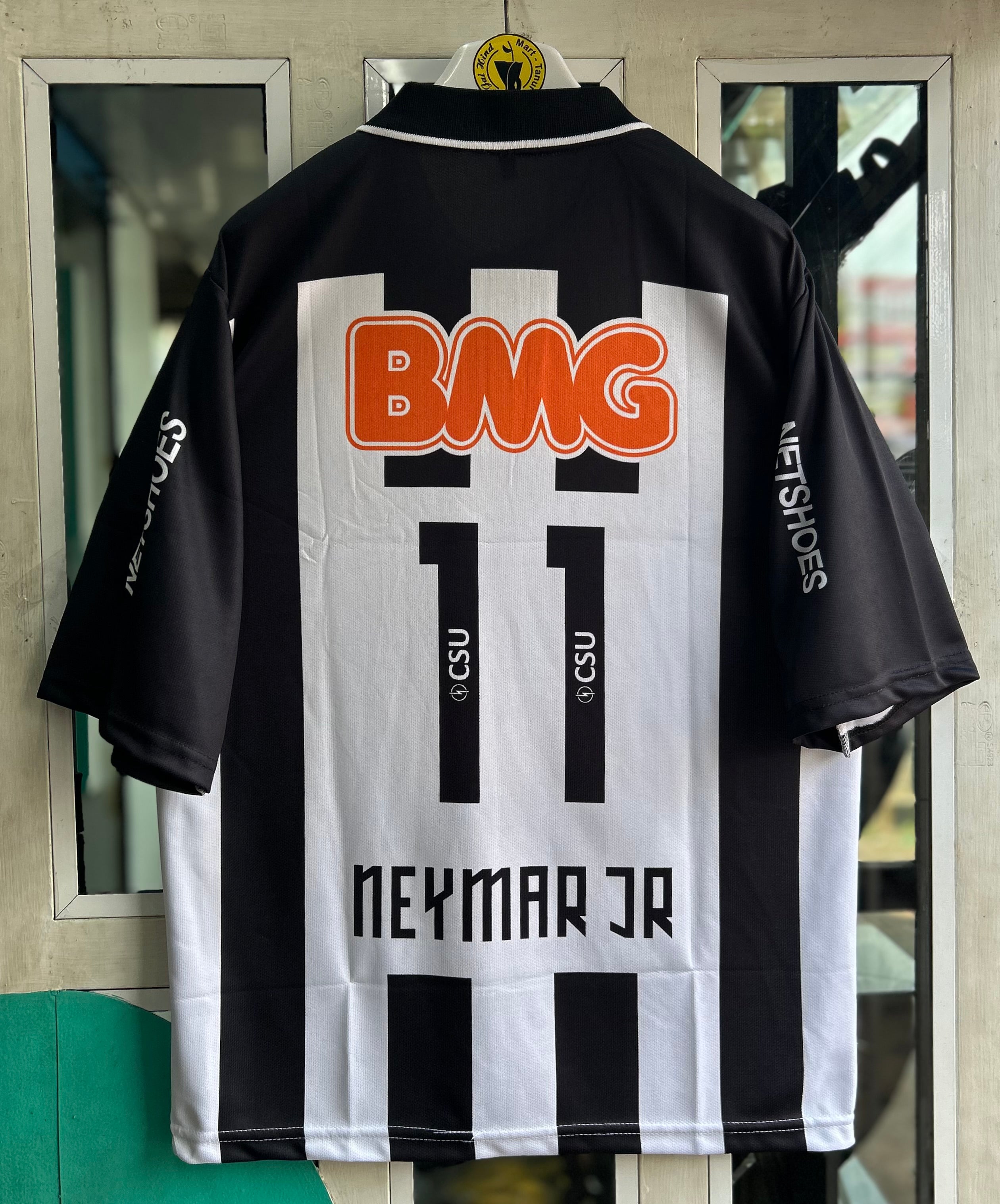 SANTOS 2012-13 HOME JERSEY, FIVR SLEEVE POLO EMBROIDERY