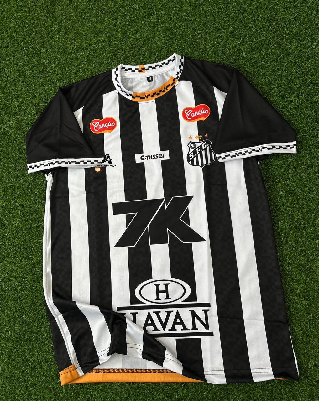 SANTOS 2025-26 SEASON AWAY KIT . HALFSLEEVE SUBLIMATION