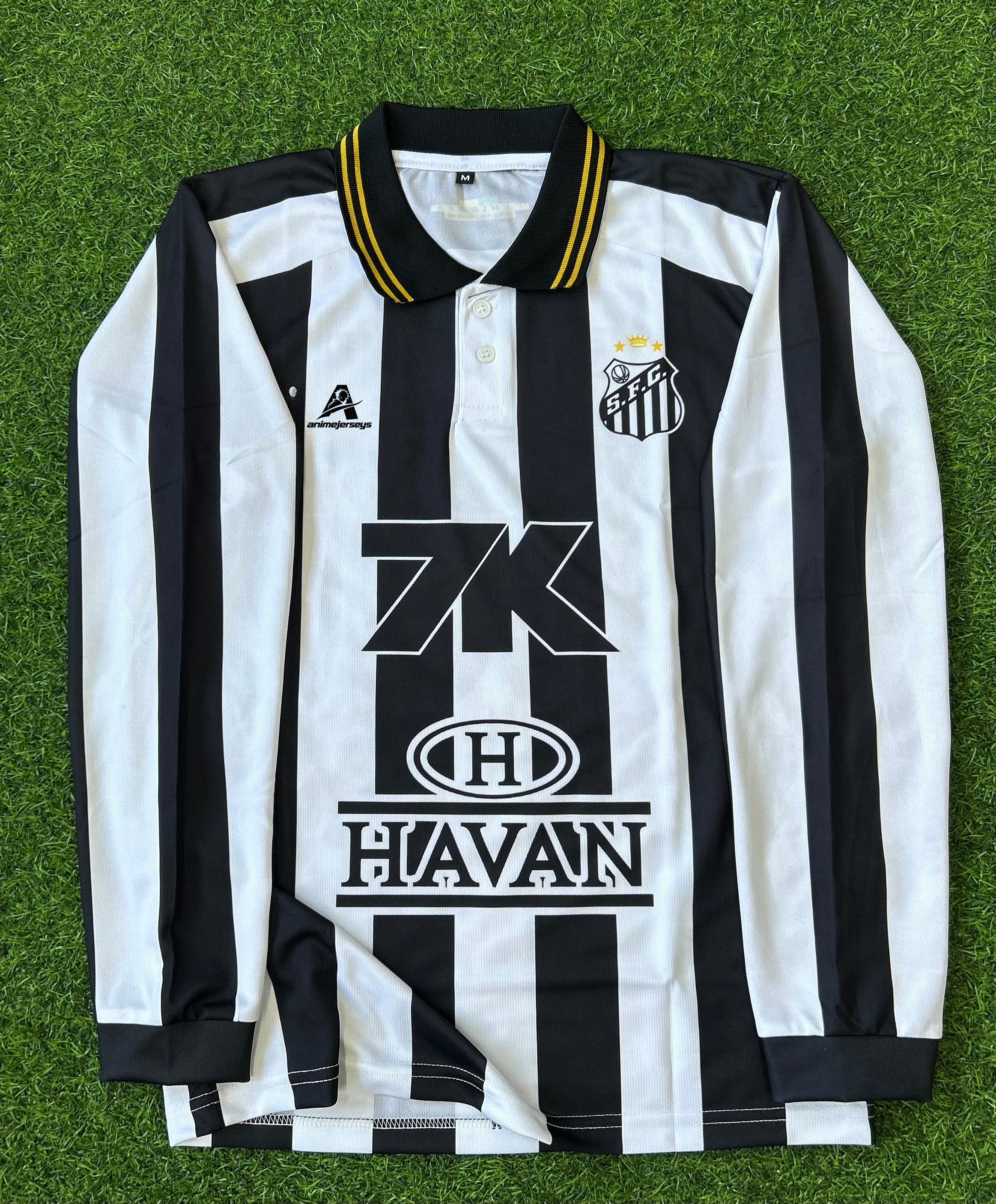 SANTOS 2026-27 SEASON AWAY JERSEY, FULL SLEEVE POLO SUBLIMATION