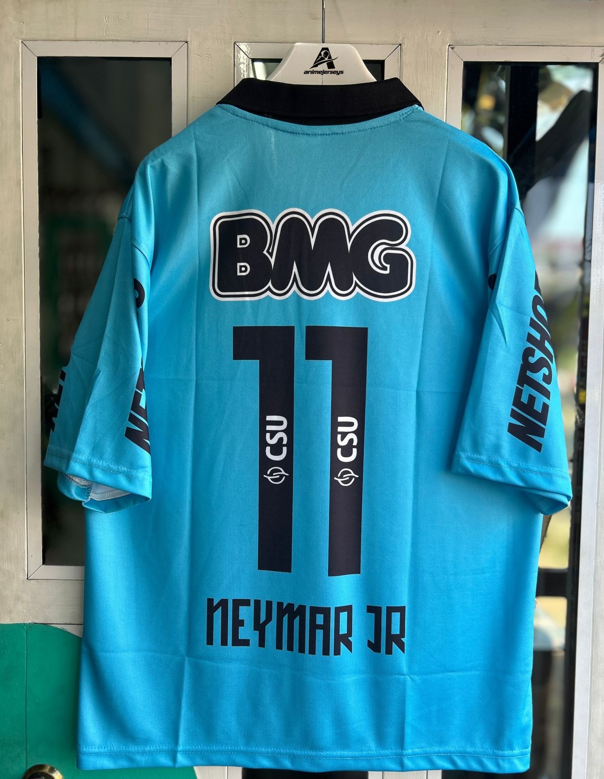 SANTOS FC 2011-12 AWAY KIT, FIVESLEEVE POLO SUBLIMATION