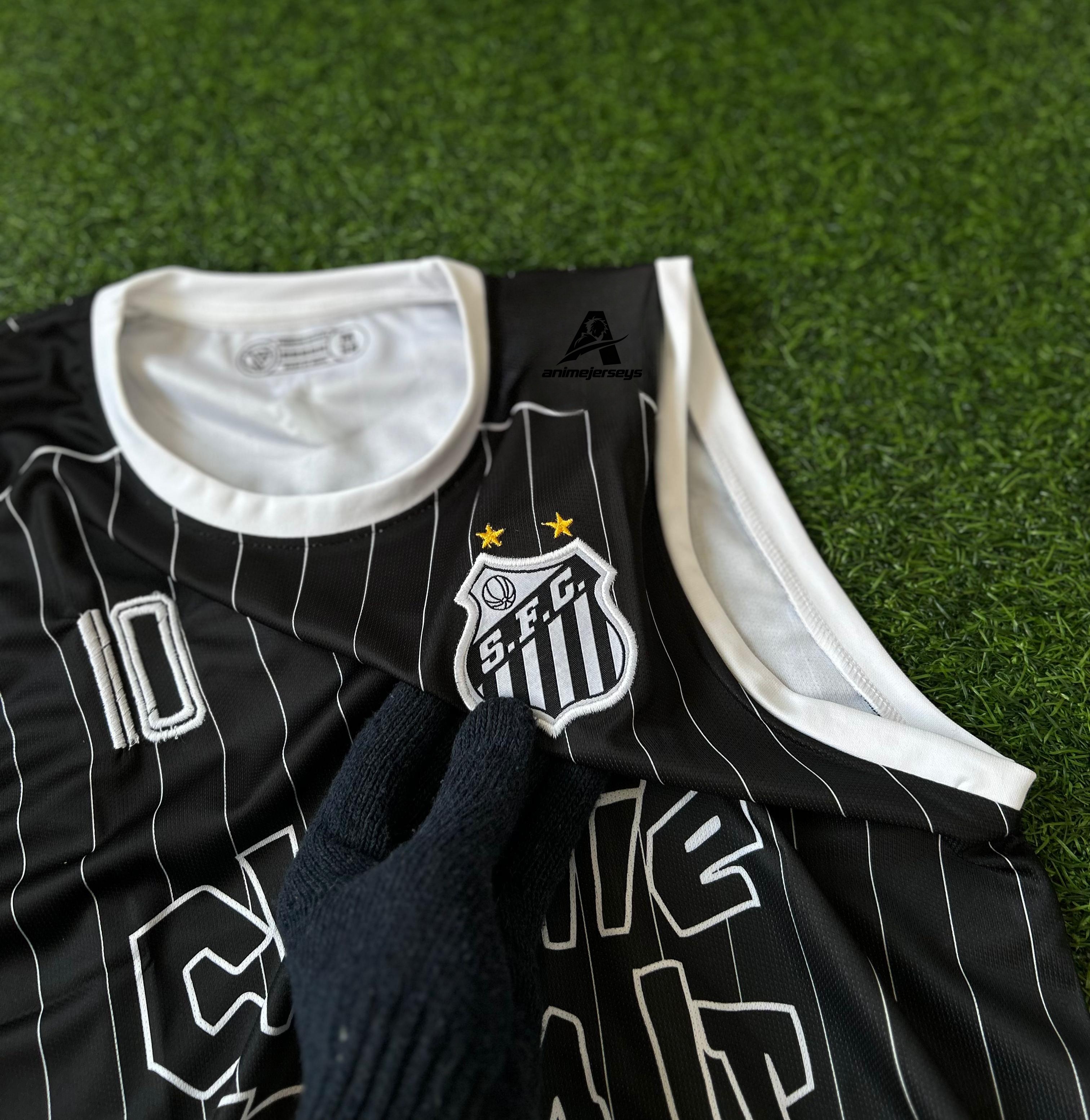 SANTOS FC x CHARLIE BROWN JR SPECIAL KIT. SLEEVELESS EMBROIDERY