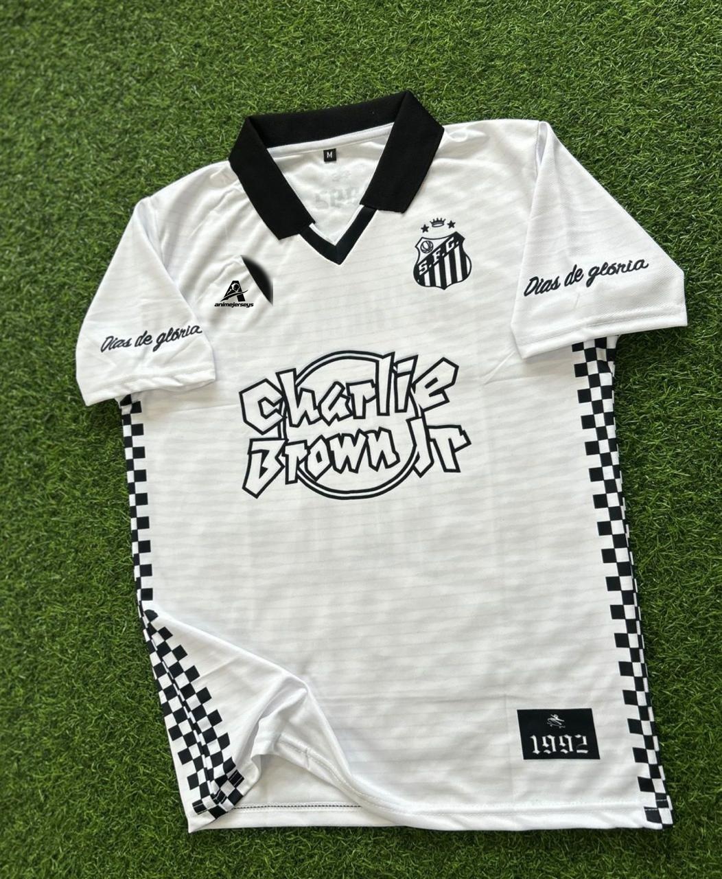 SANTOS SPECIAL EDITION,"CHARLIE BROWN JR".HALFSLEEVE POLO SUBLIMATION
