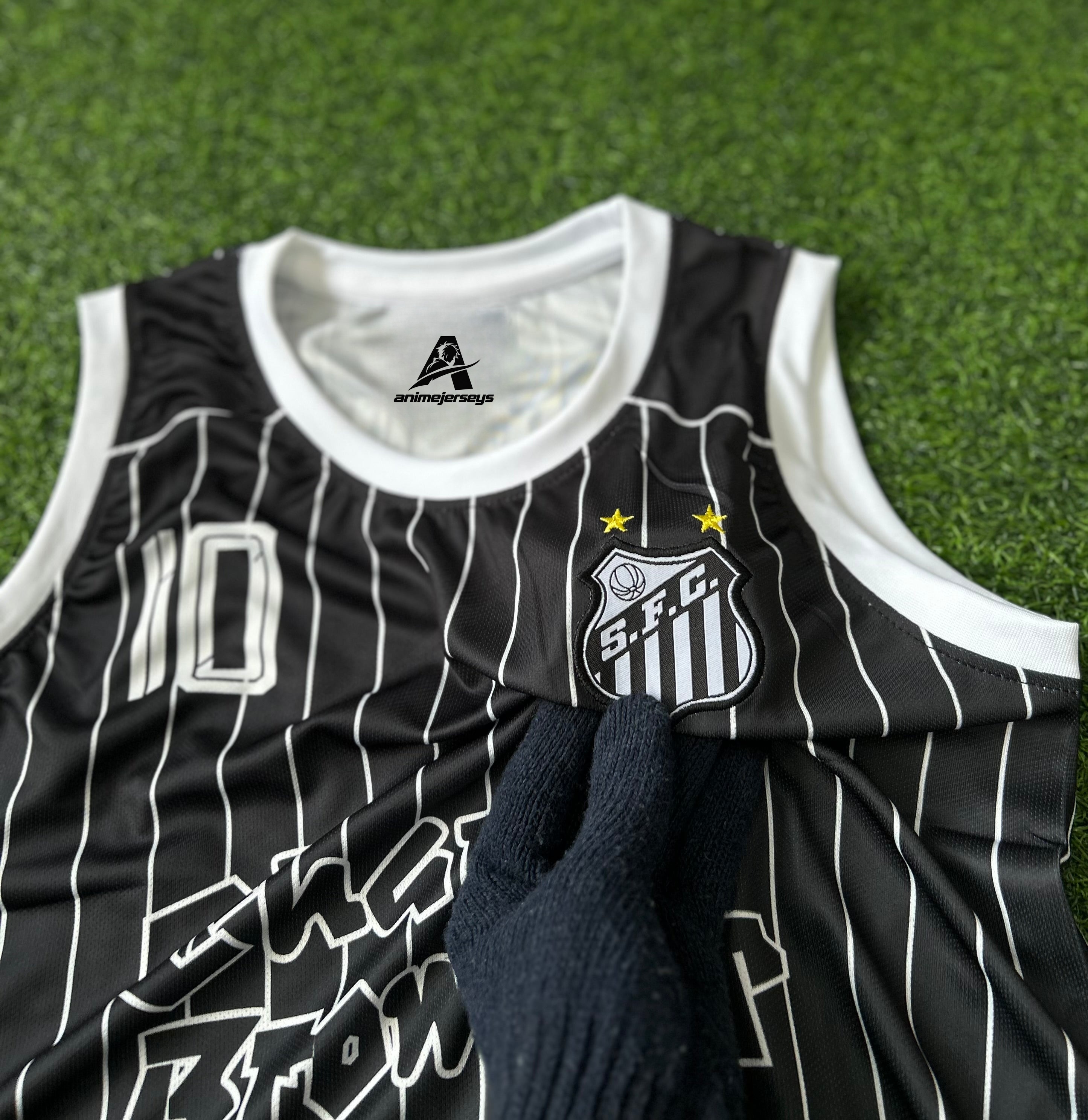 SANTOS x CHARLIE BROWN JR SPECIAL JERSEY, SLEEVELESS EMBROIDERY