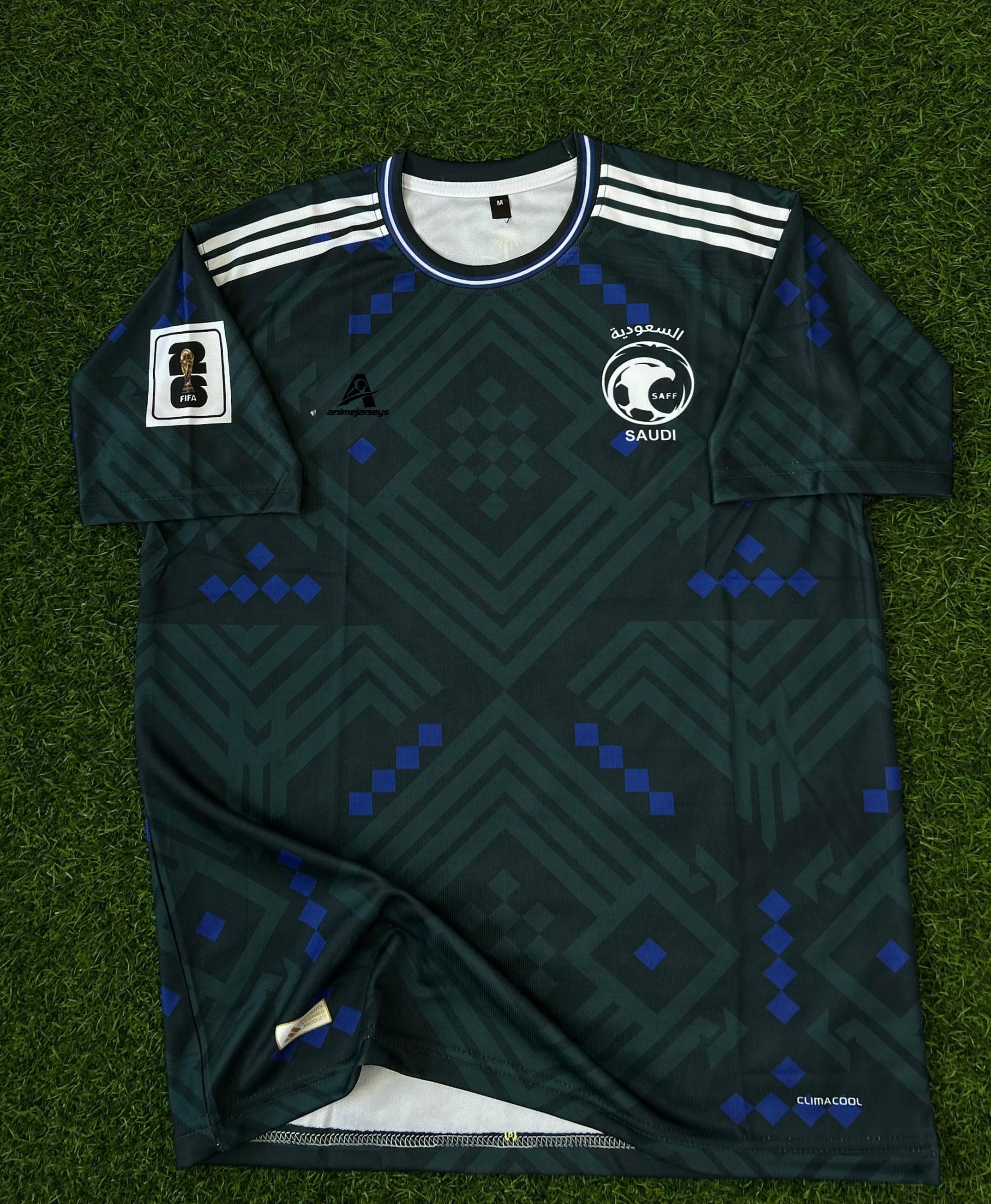 SAUDI ARABIA 2026 WORLD CUP HOME KIT.HALFSLEEVE SUBLIMATION