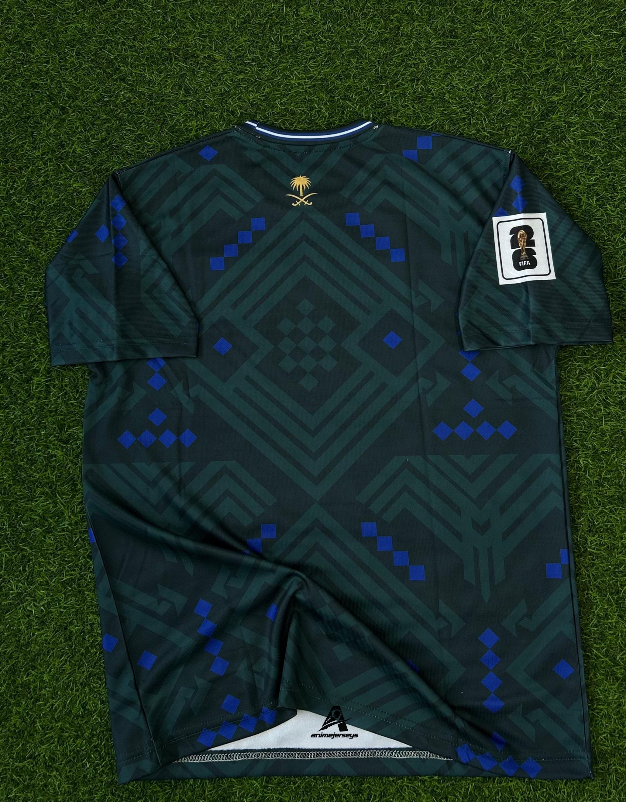 SAUDI ARABIA 2026 WORLD CUP HOME KIT.HALFSLEEVE SUBLIMATION