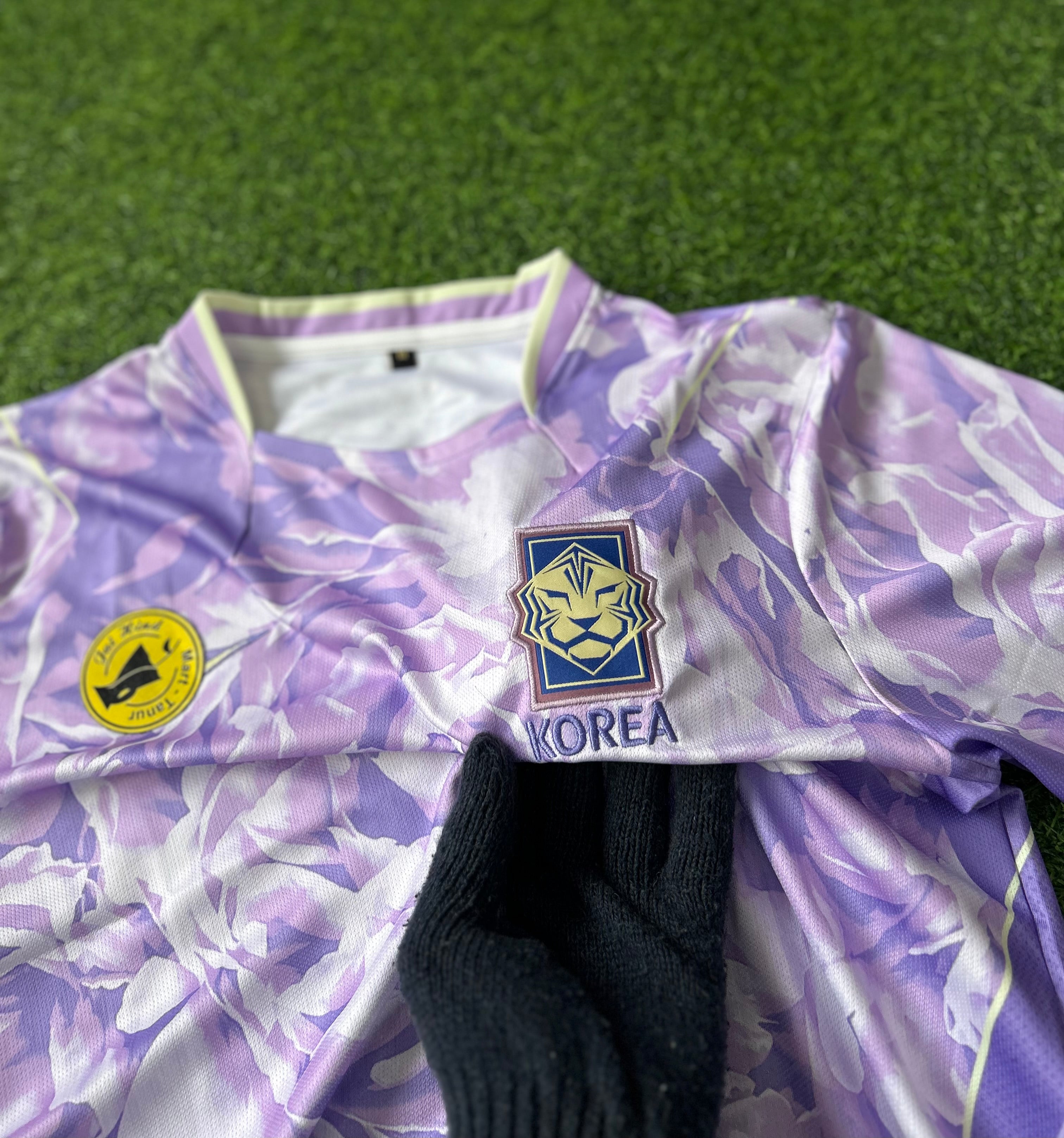 SOUTH KOREA 2026 AWAY JERSEY, HALF SLEEVE EMBROIDERY