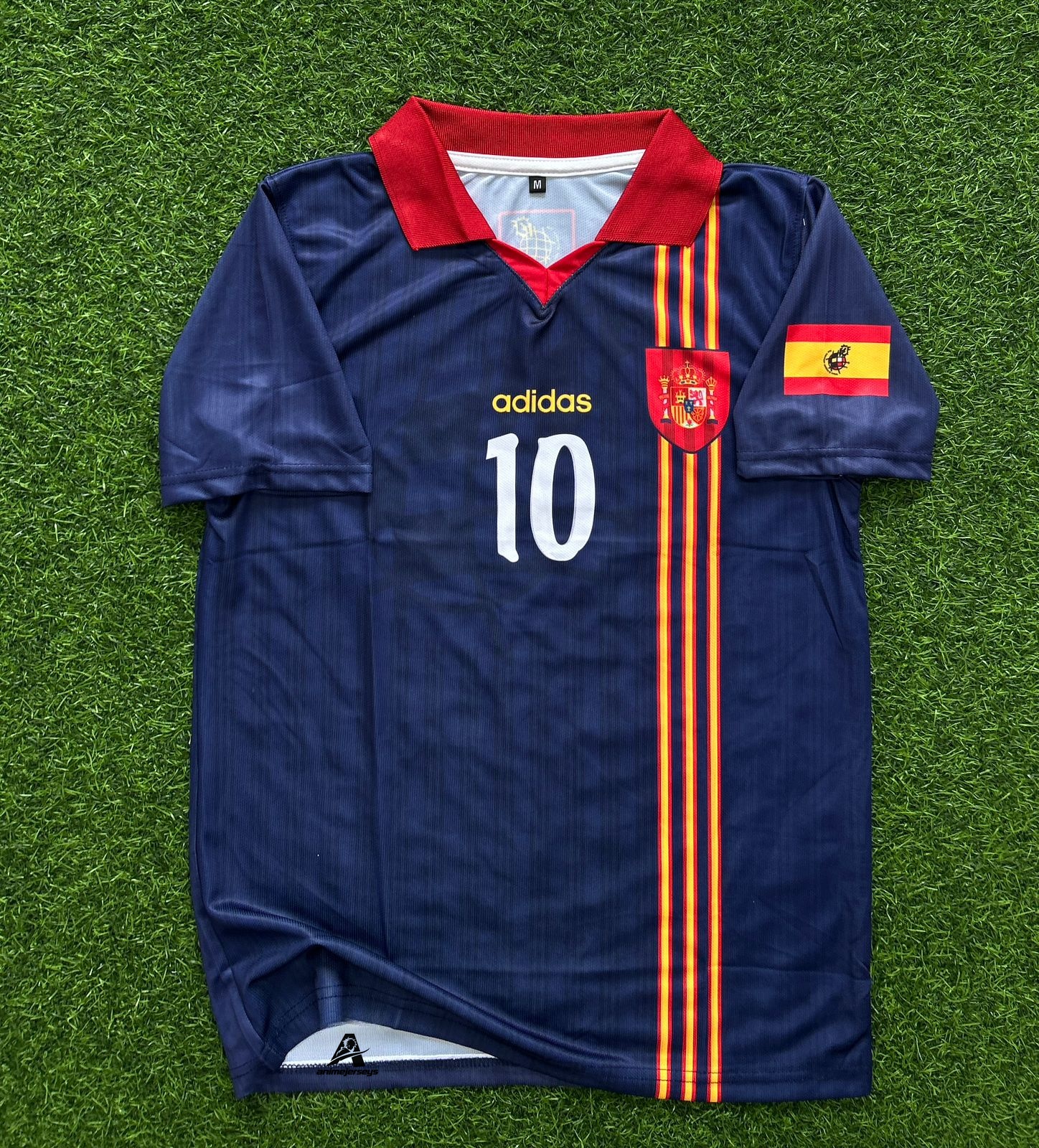 SPAIN 1996  AWAY KIT, HALFSLEEVE POLO SUBLIMATION