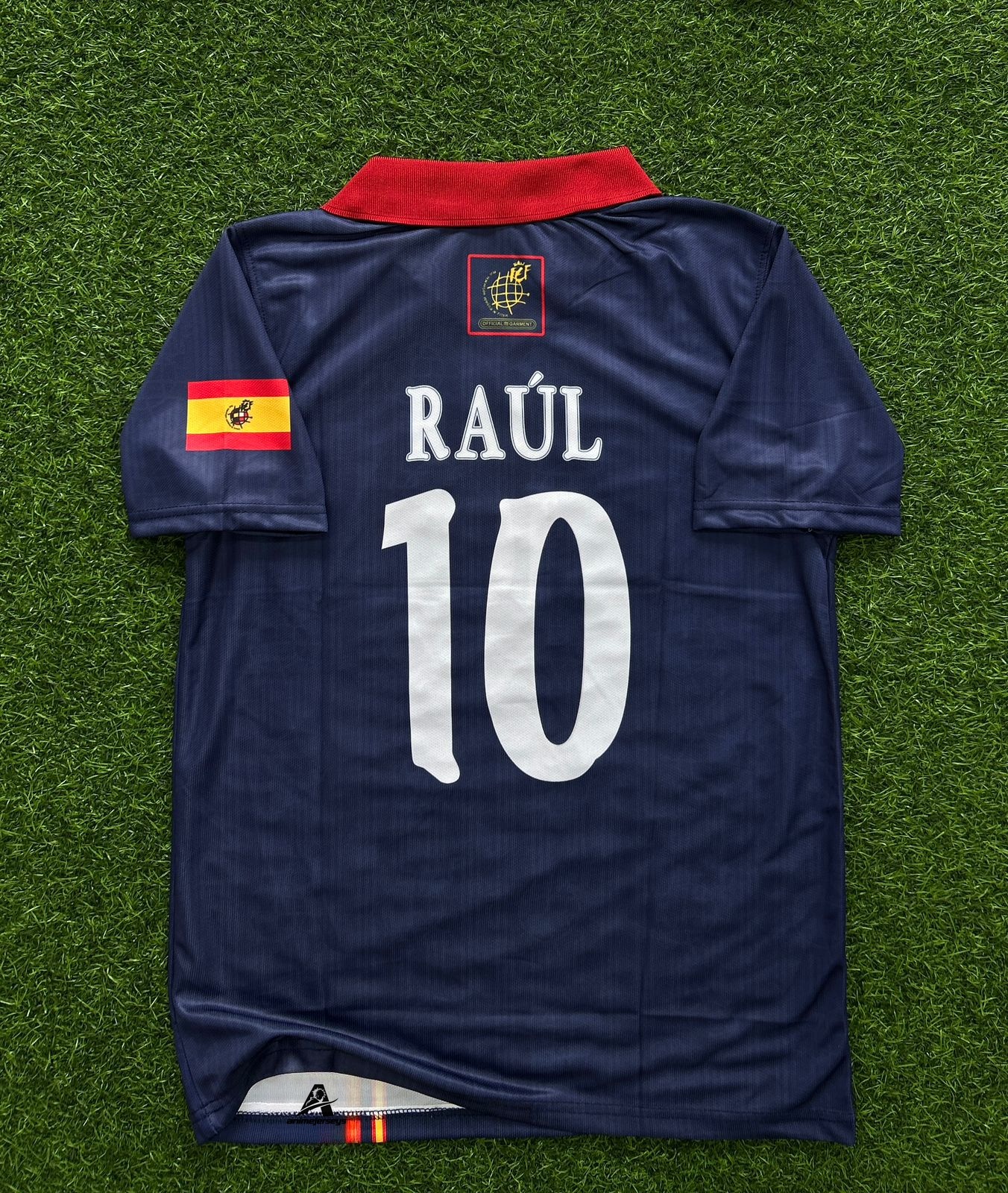 SPAIN 1996  AWAY KIT, HALFSLEEVE POLO SUBLIMATION