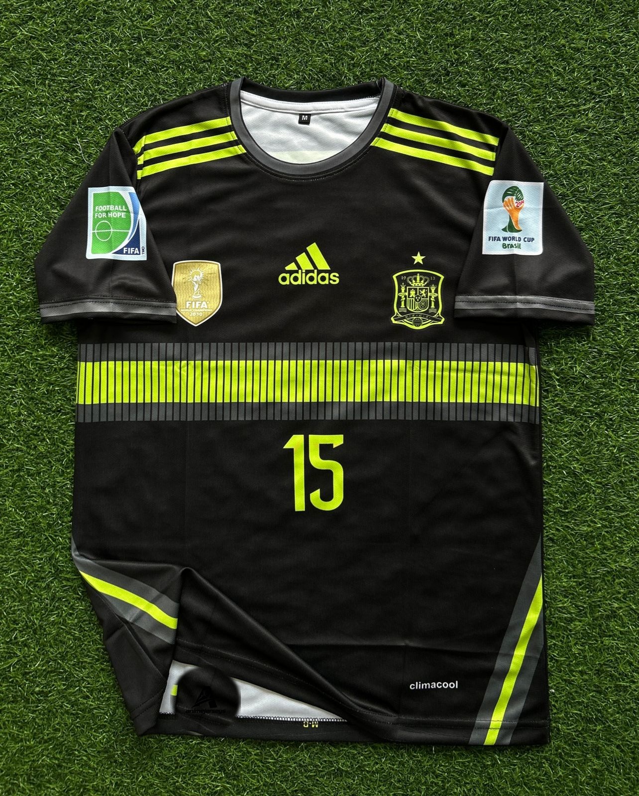 SPAIN 2013-15 AWAY KIT, HALFSLEEVE SUBLIMATION